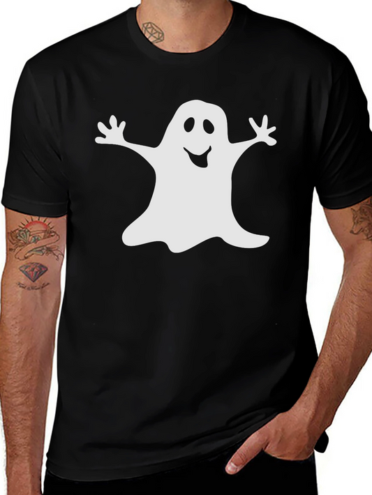 Ghost Graphic Black T-Shirt