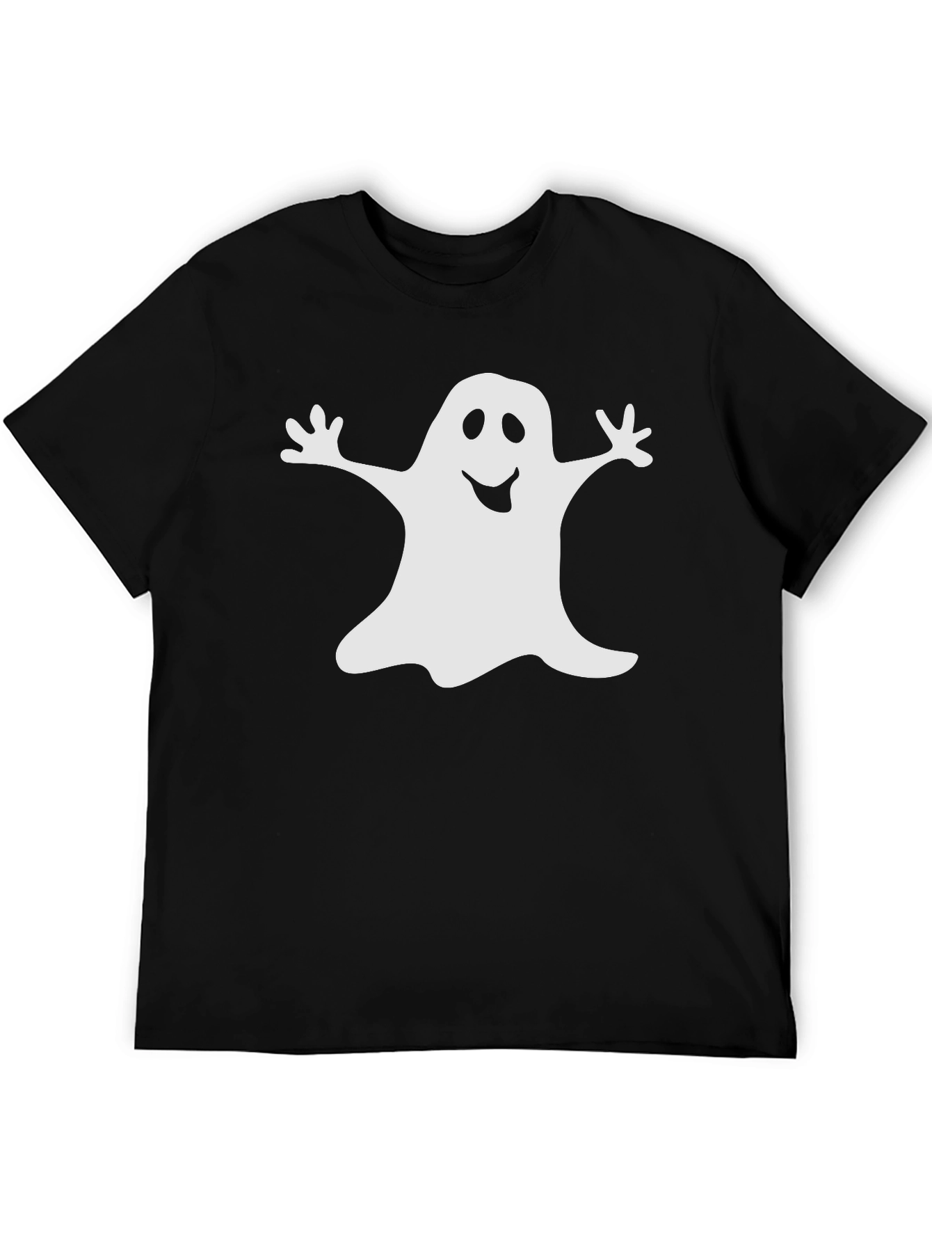 Ghost Graphic Black T-Shirt