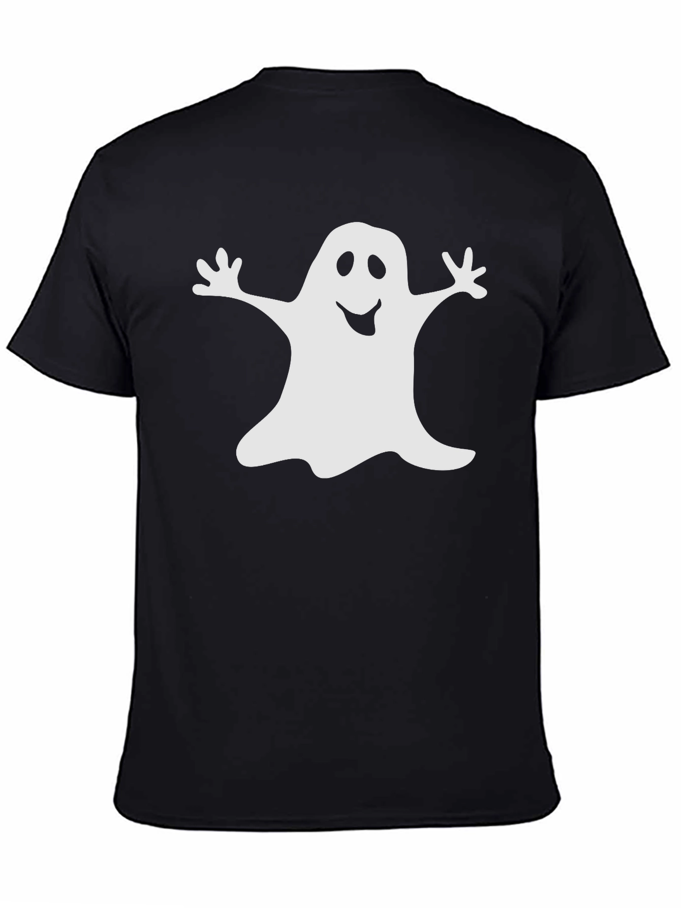 Ghost Graphic Black T-Shirt