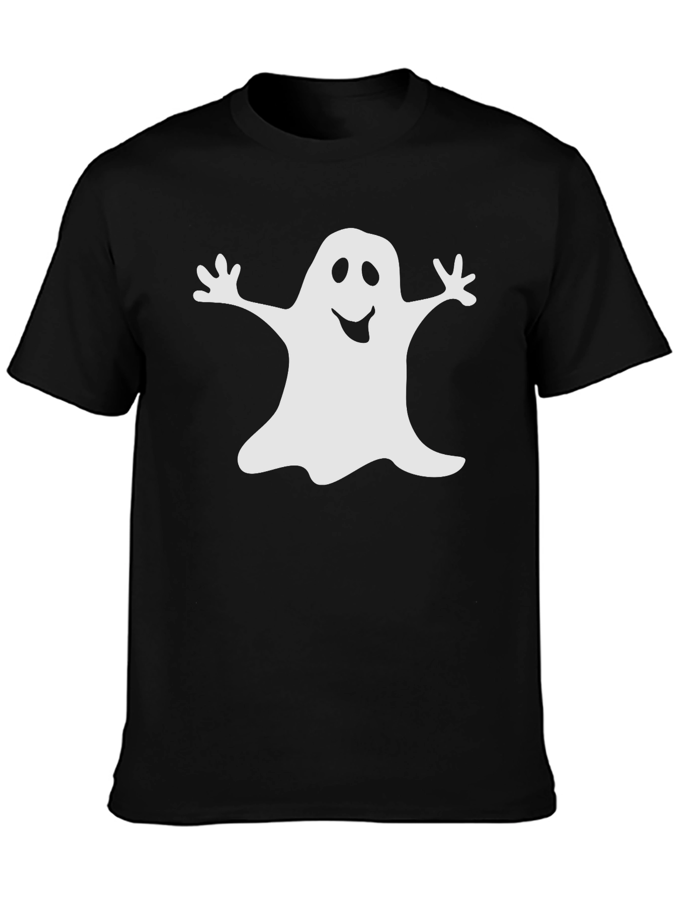 Ghost Graphic Black T-Shirt