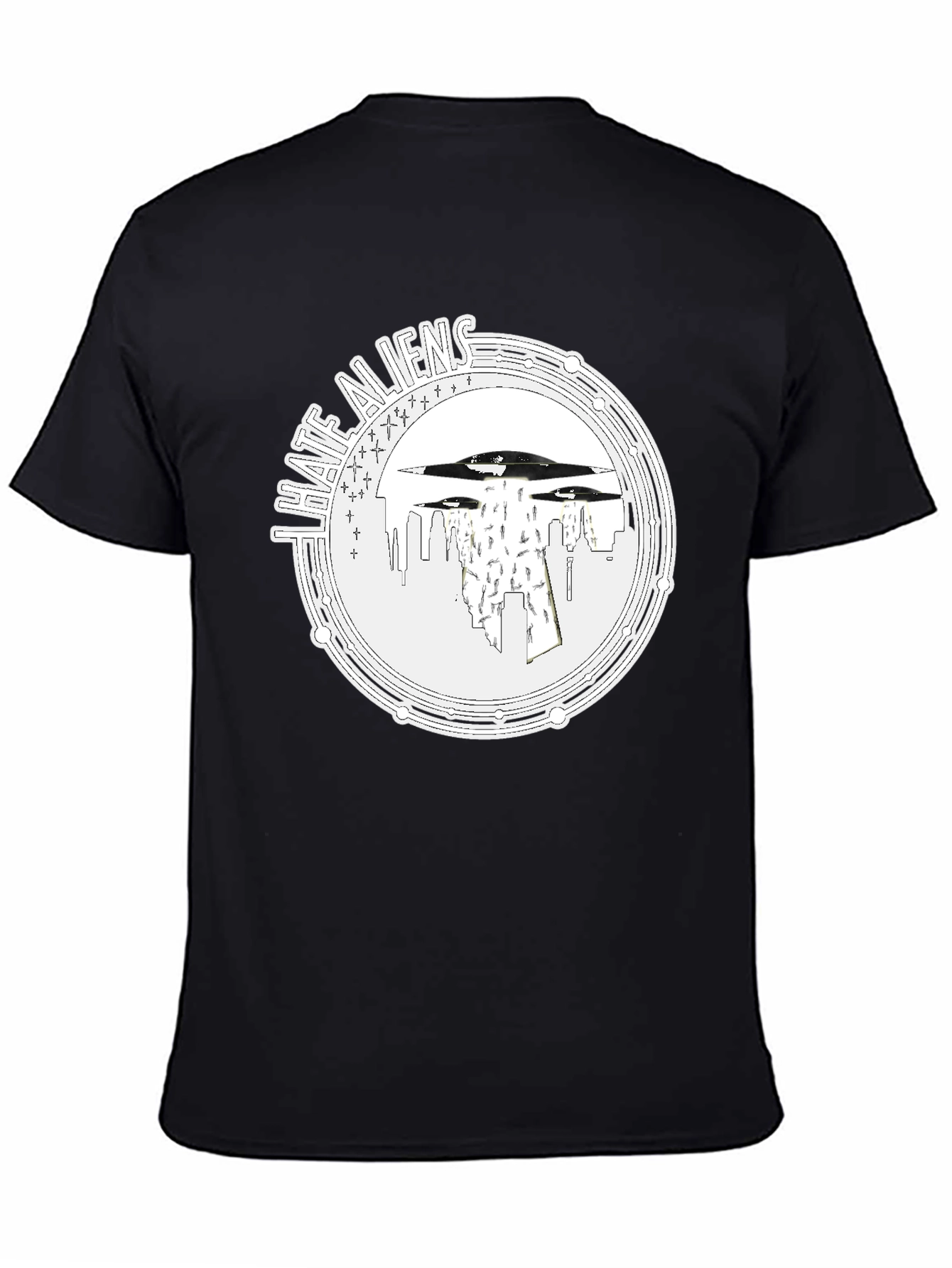 I Hate Aliens UFO T-Shirt
