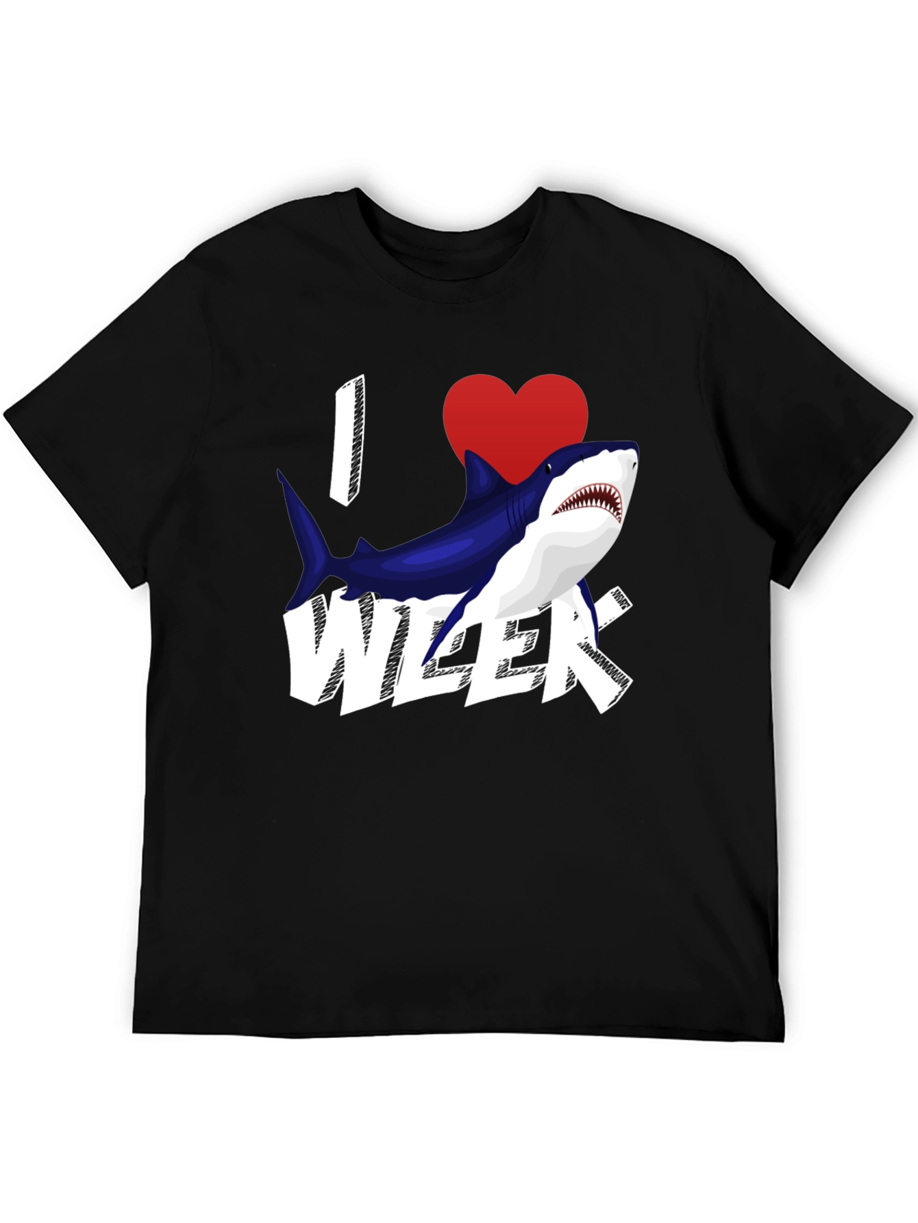 I Heart Shark Week Graphic Tee