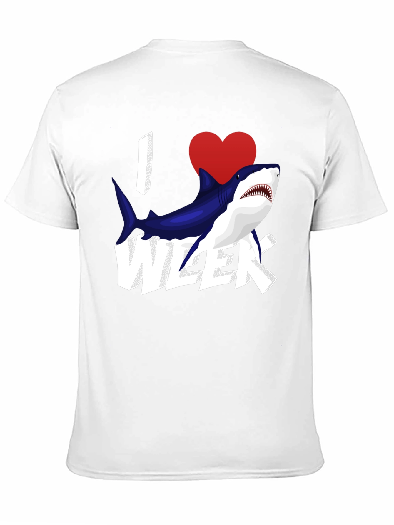 I Heart Shark Week Graphic Tee