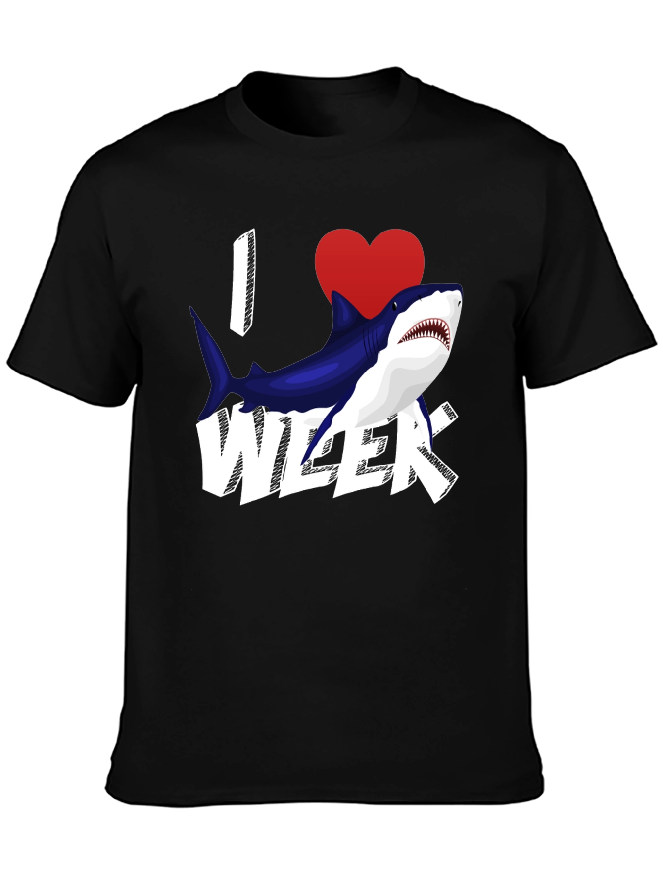 I Heart Shark Week Graphic Tee