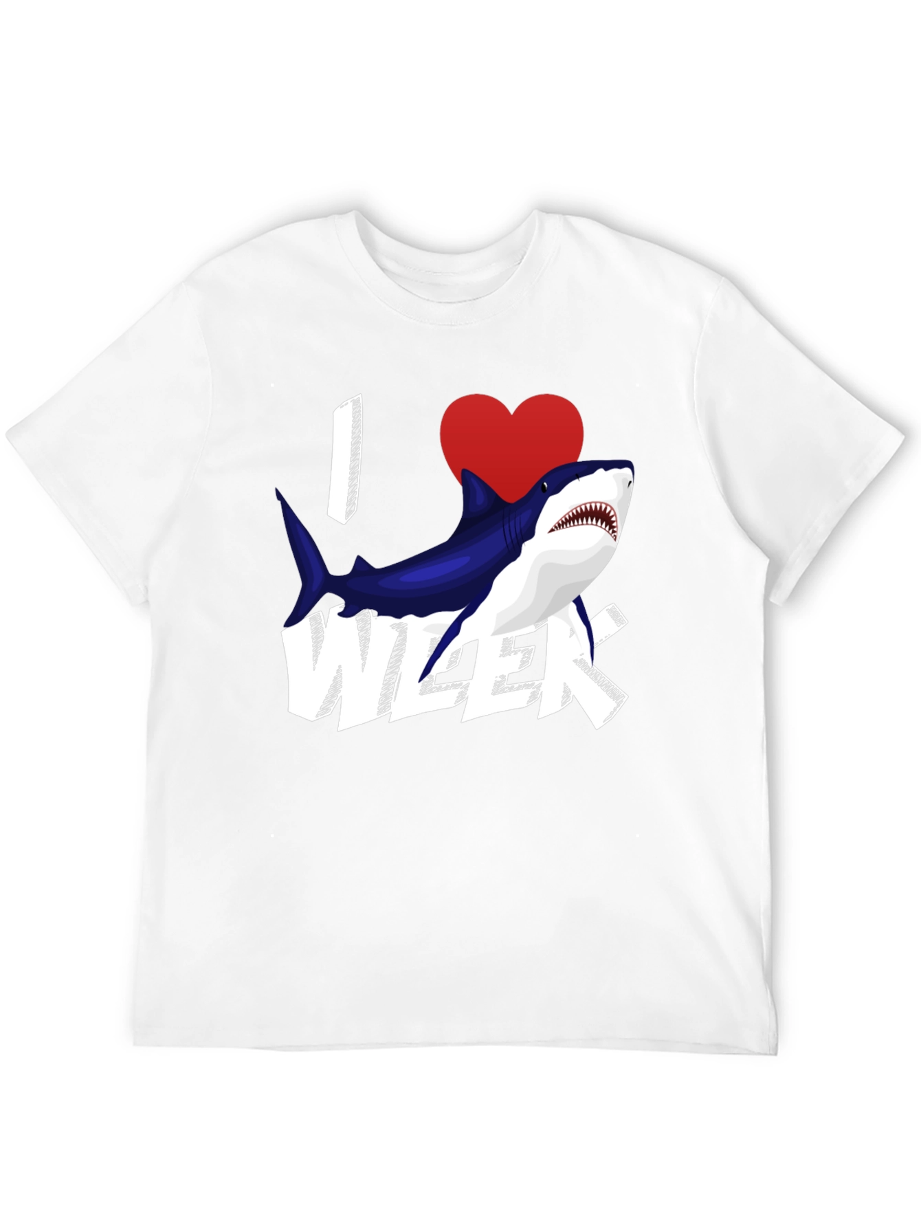 I Heart Shark Week Graphic Tee