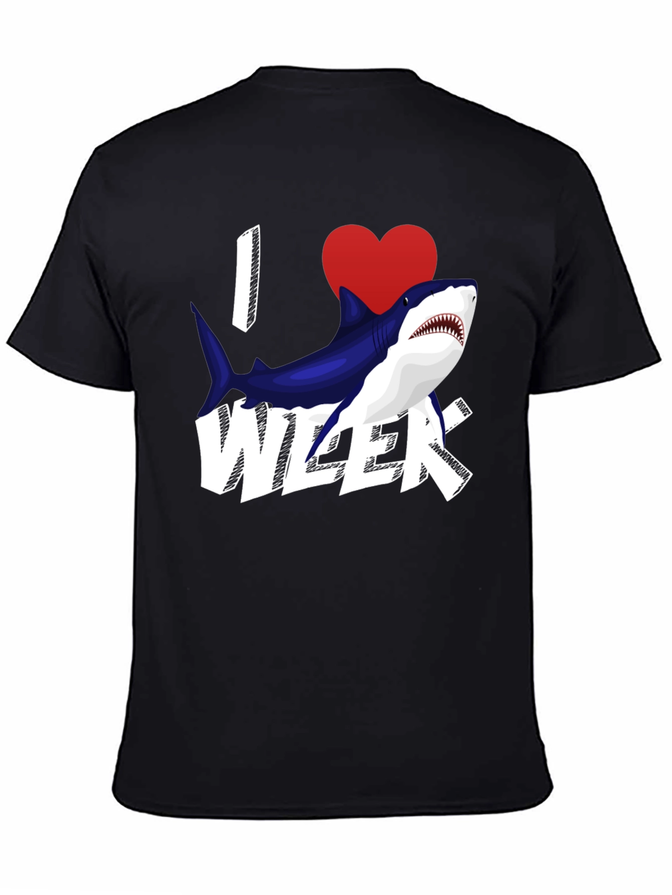 I Heart Shark Week Graphic Tee