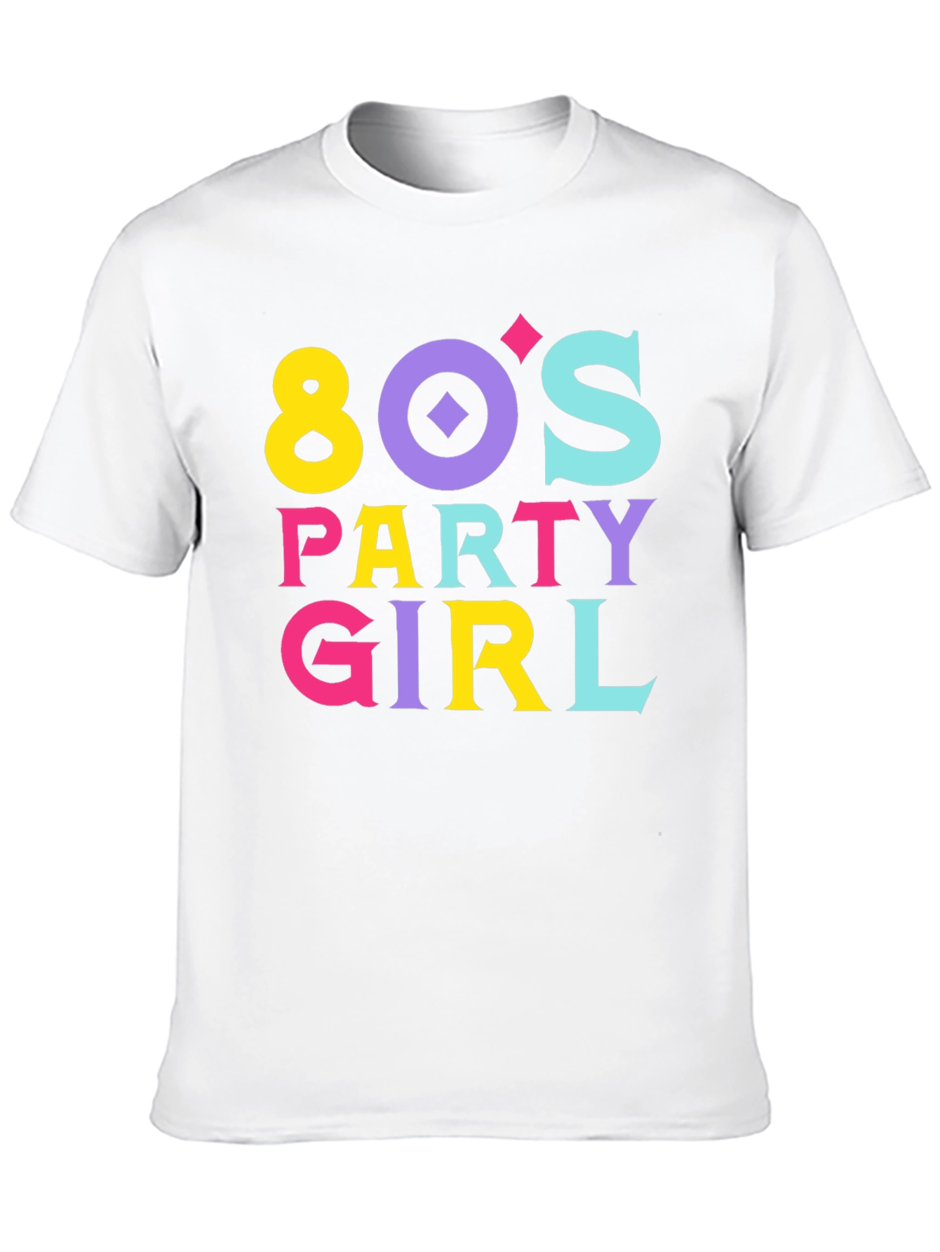 80s Party Girl Graphic Tee