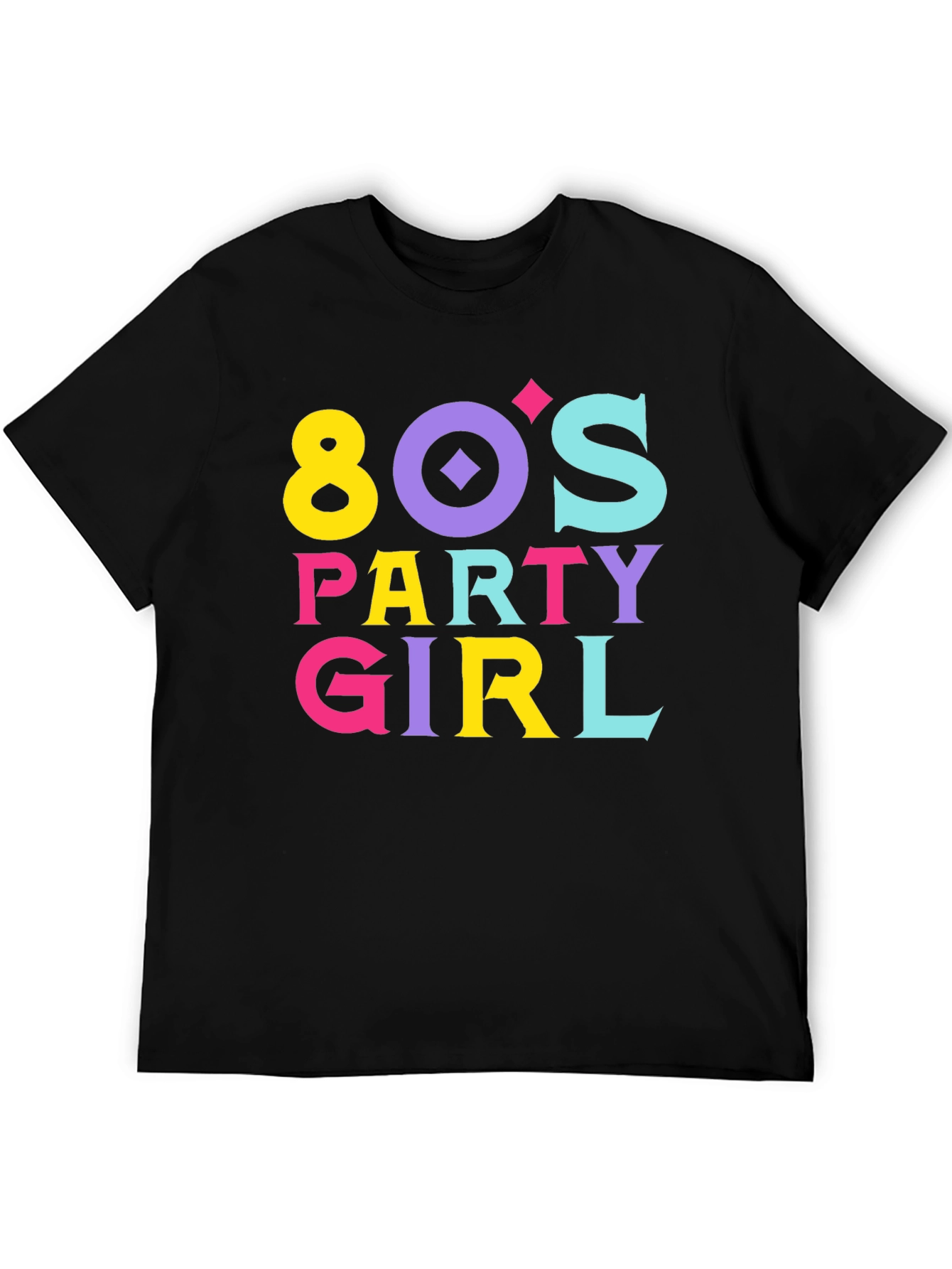 80s Party Girl Graphic Tee