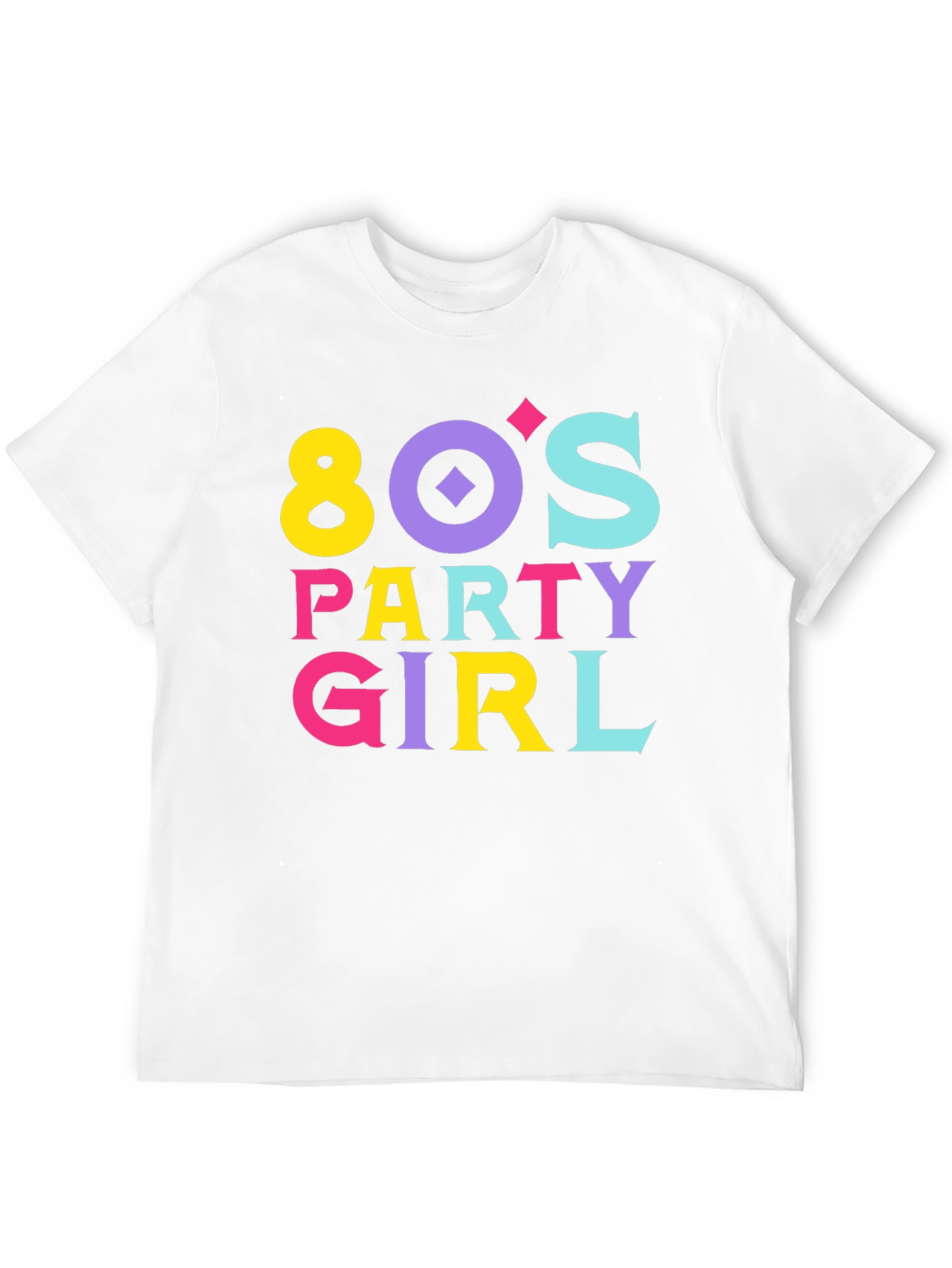80s Party Girl Graphic Tee