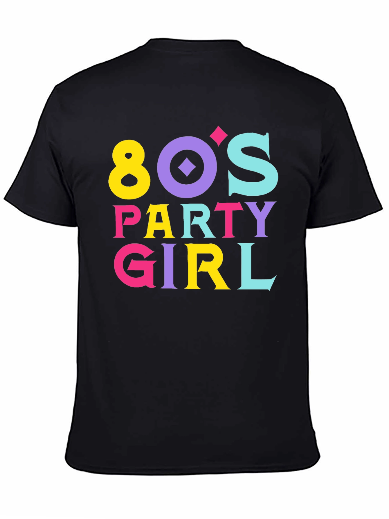 80s Party Girl Graphic Tee