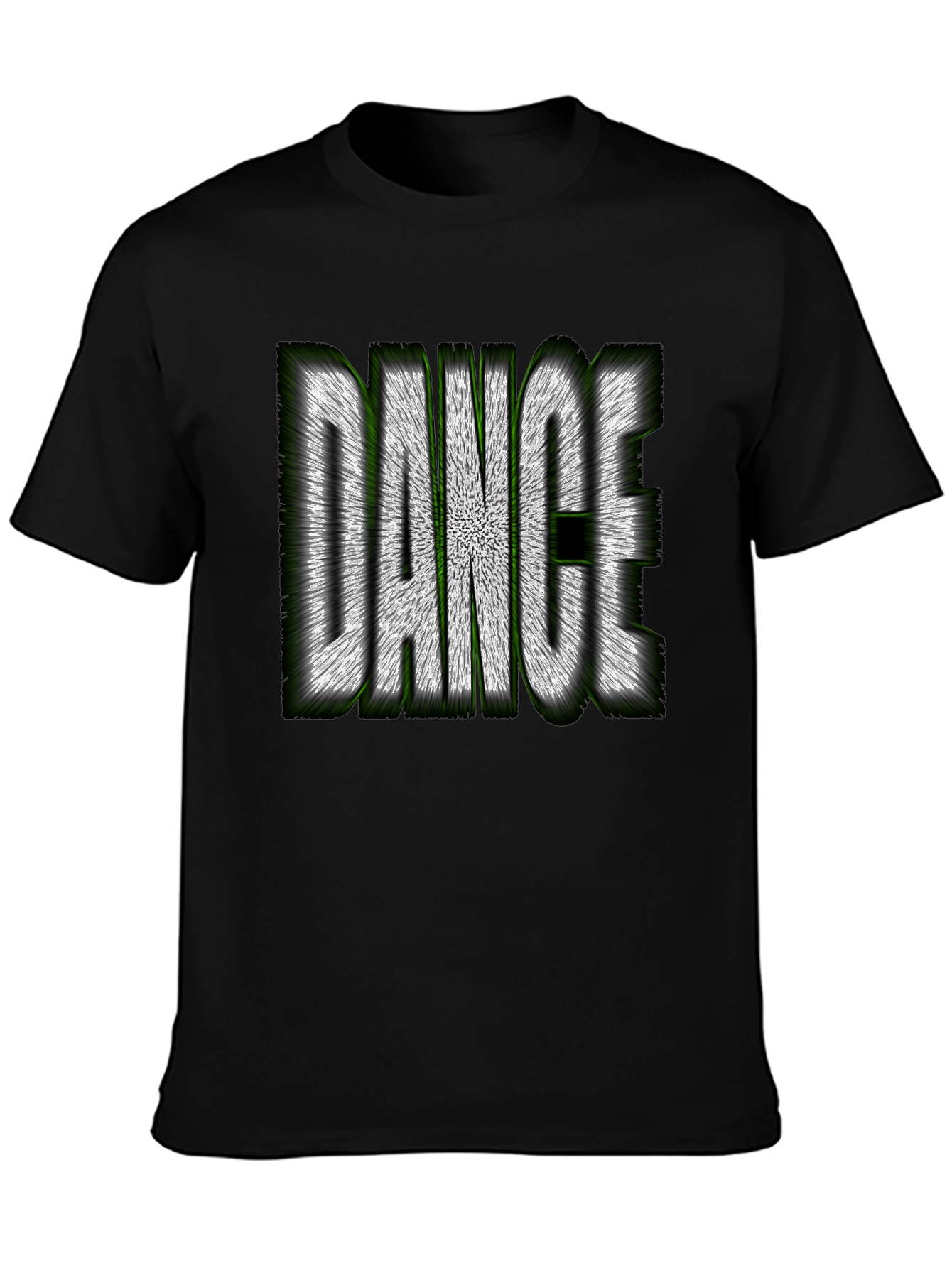 Dance Graphic Tee - Stylish Crew Neck T-Shirt