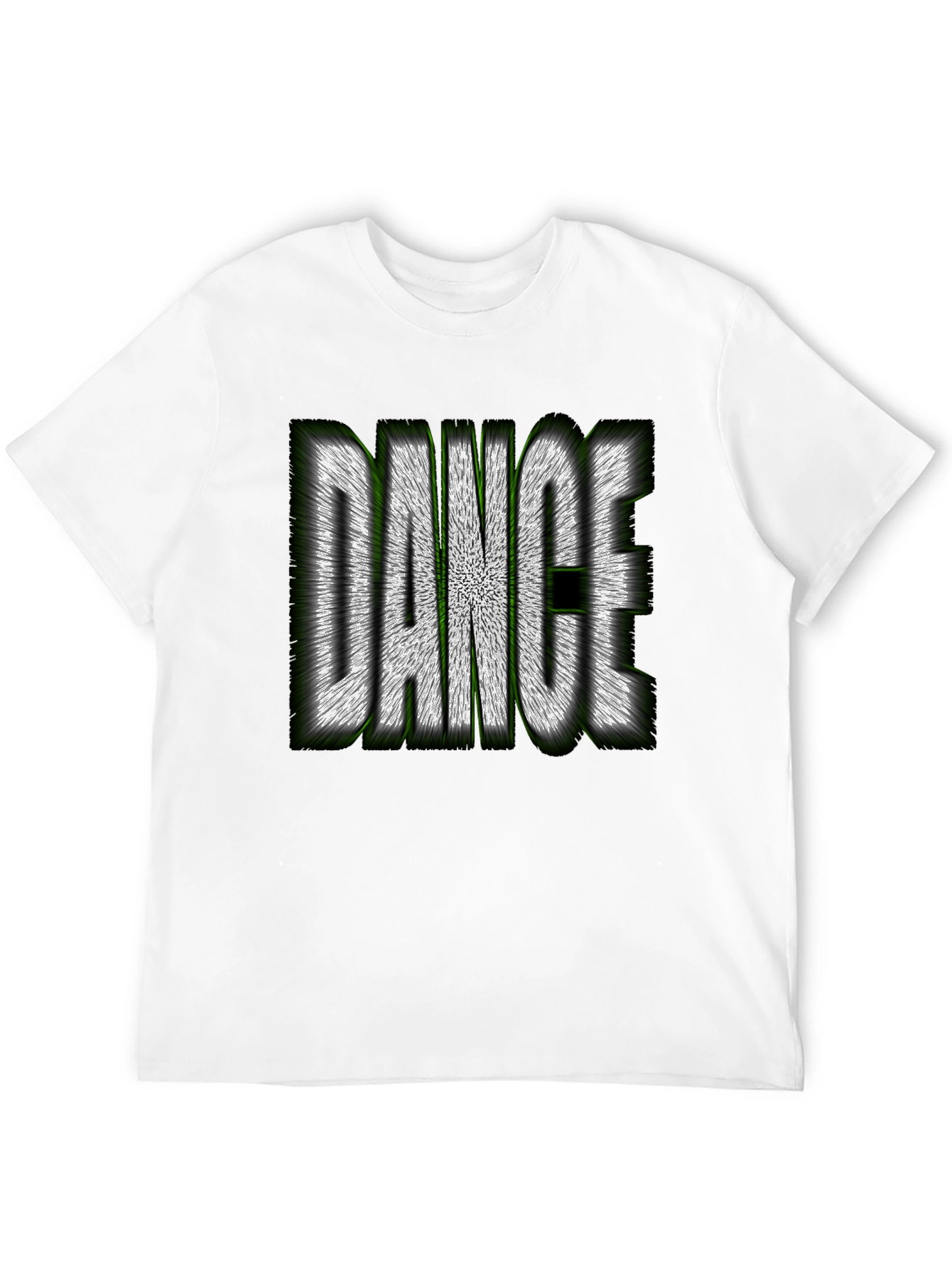 Dance Graphic Tee - Stylish Crew Neck T-Shirt