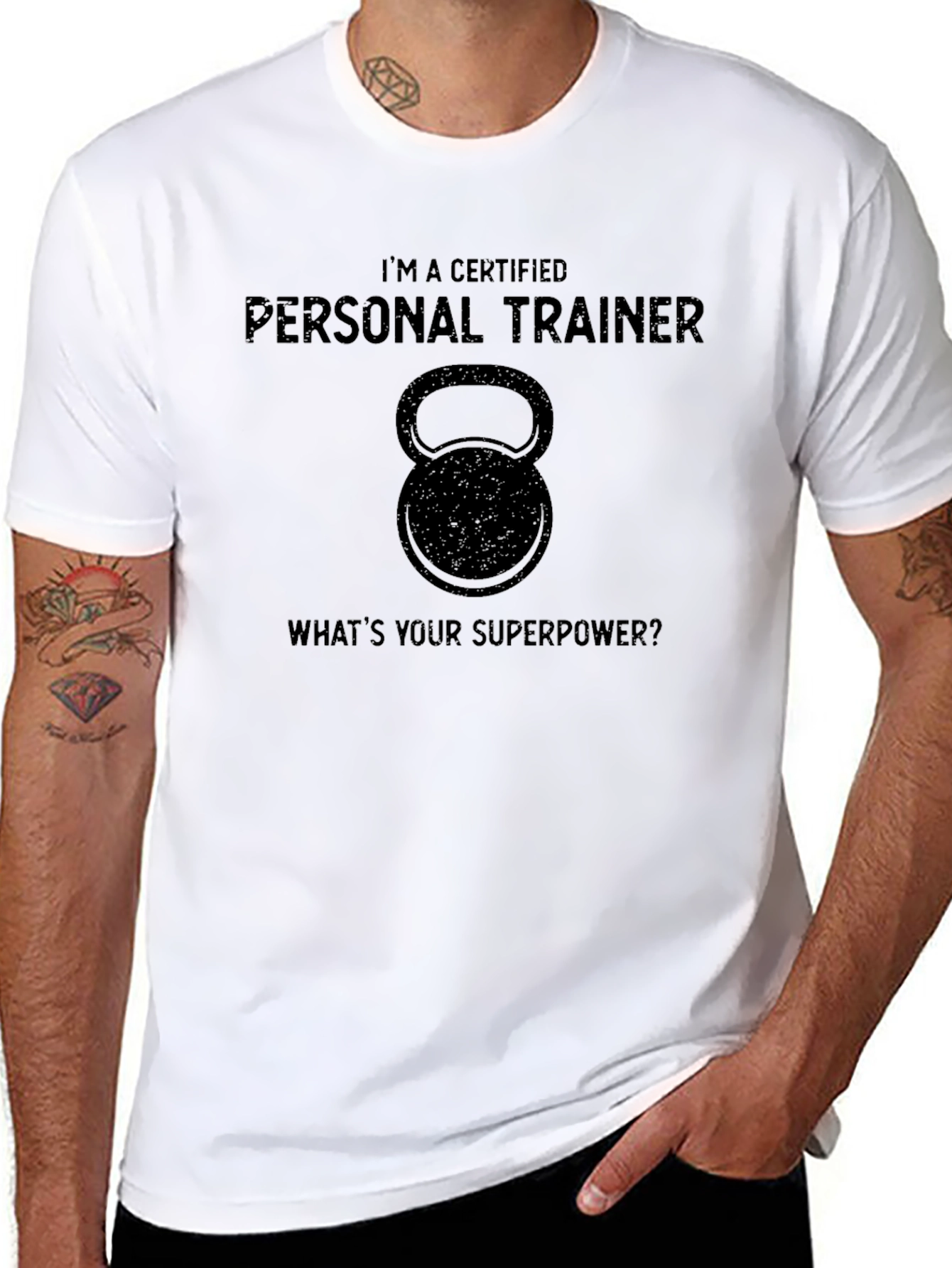 Personal Trainer T-Shirt - Whats Your Superpower?