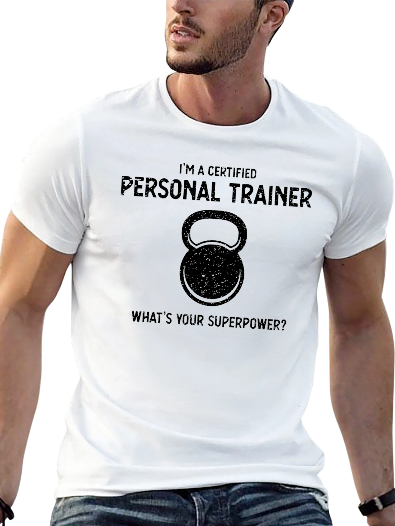 Personal Trainer T-Shirt - Whats Your Superpower?