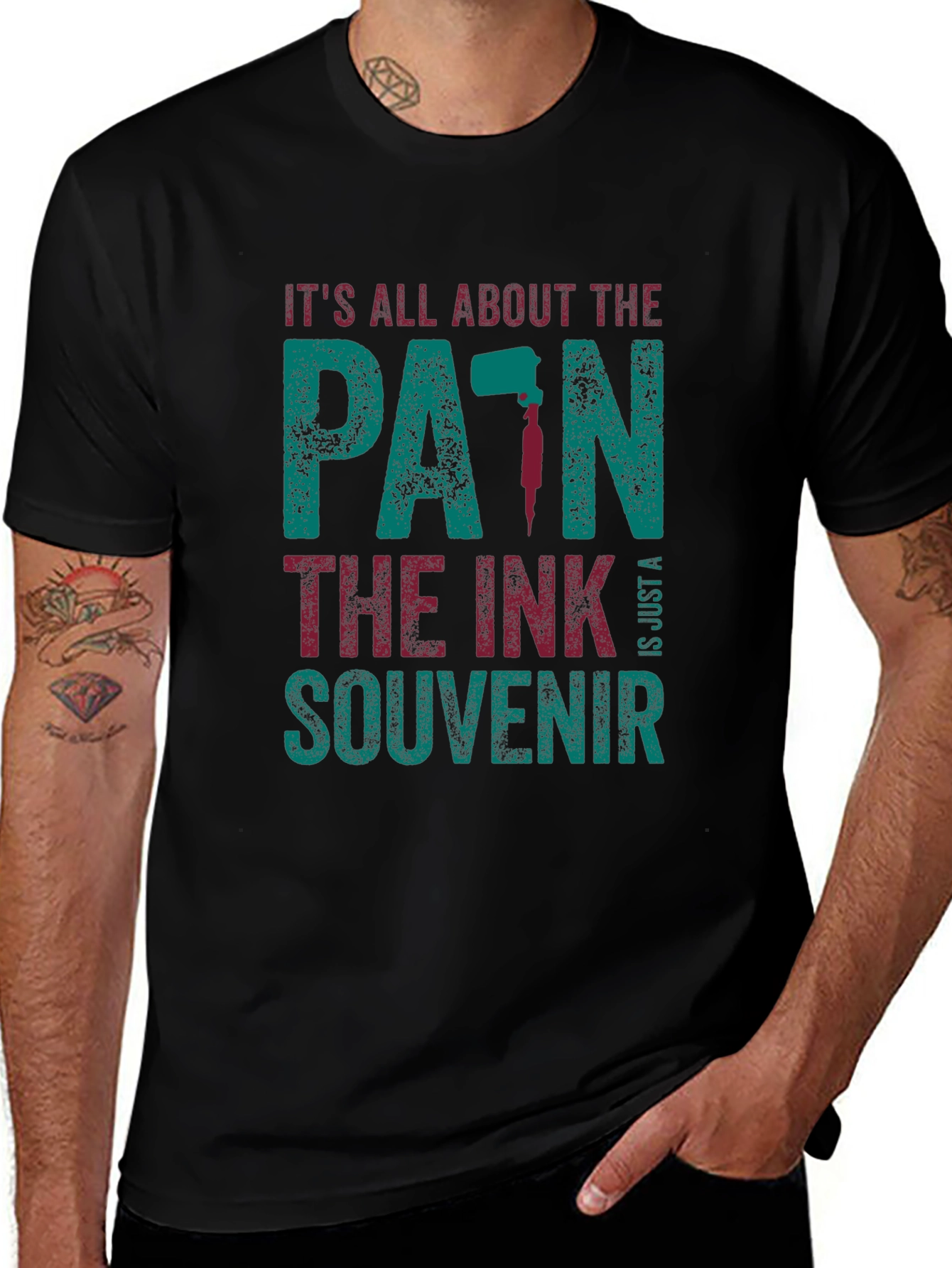 Tattoo Lovers T-Shirt - Pain Ink Souvenir