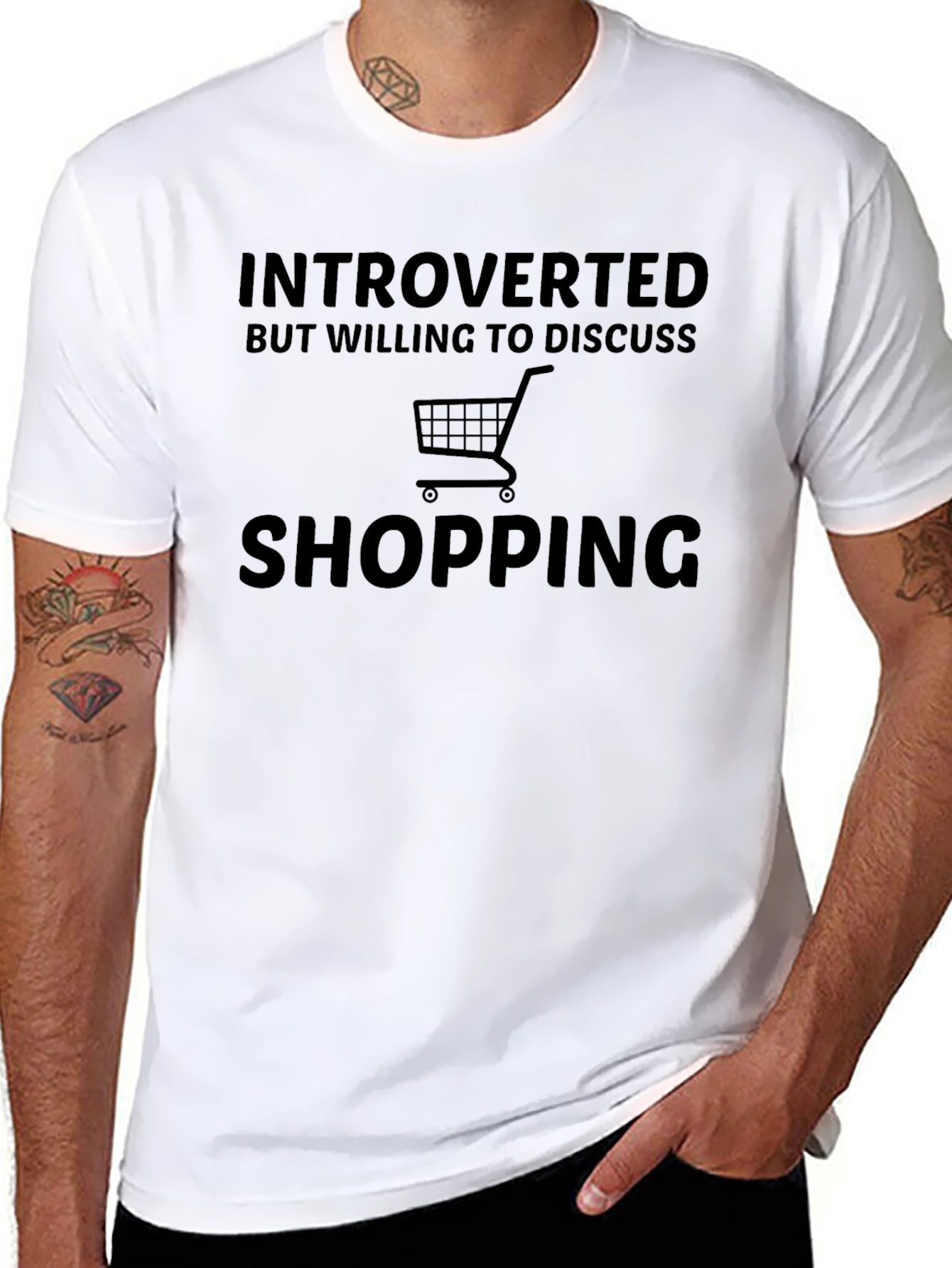 Introverted Shopping T-Shirt