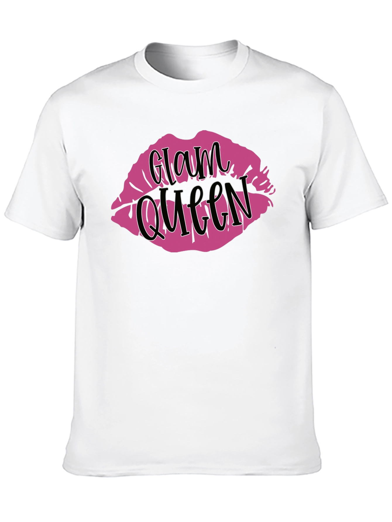 Glam Queen Lips Graphic T-Shirt