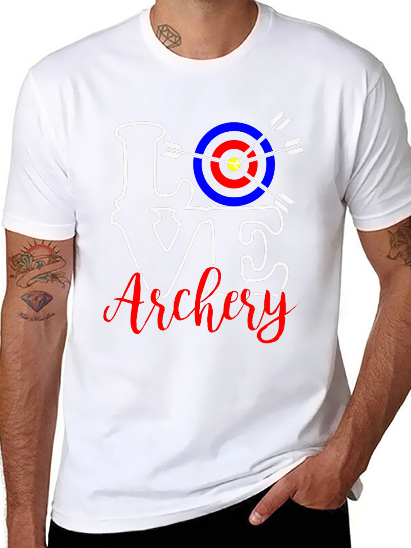 Love Archery T-Shirt - Black