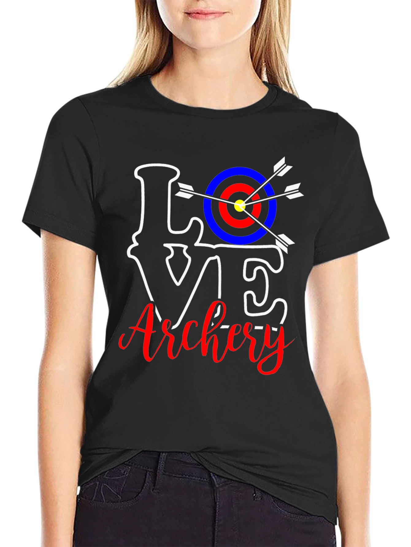 Love Archery T-Shirt - Black
