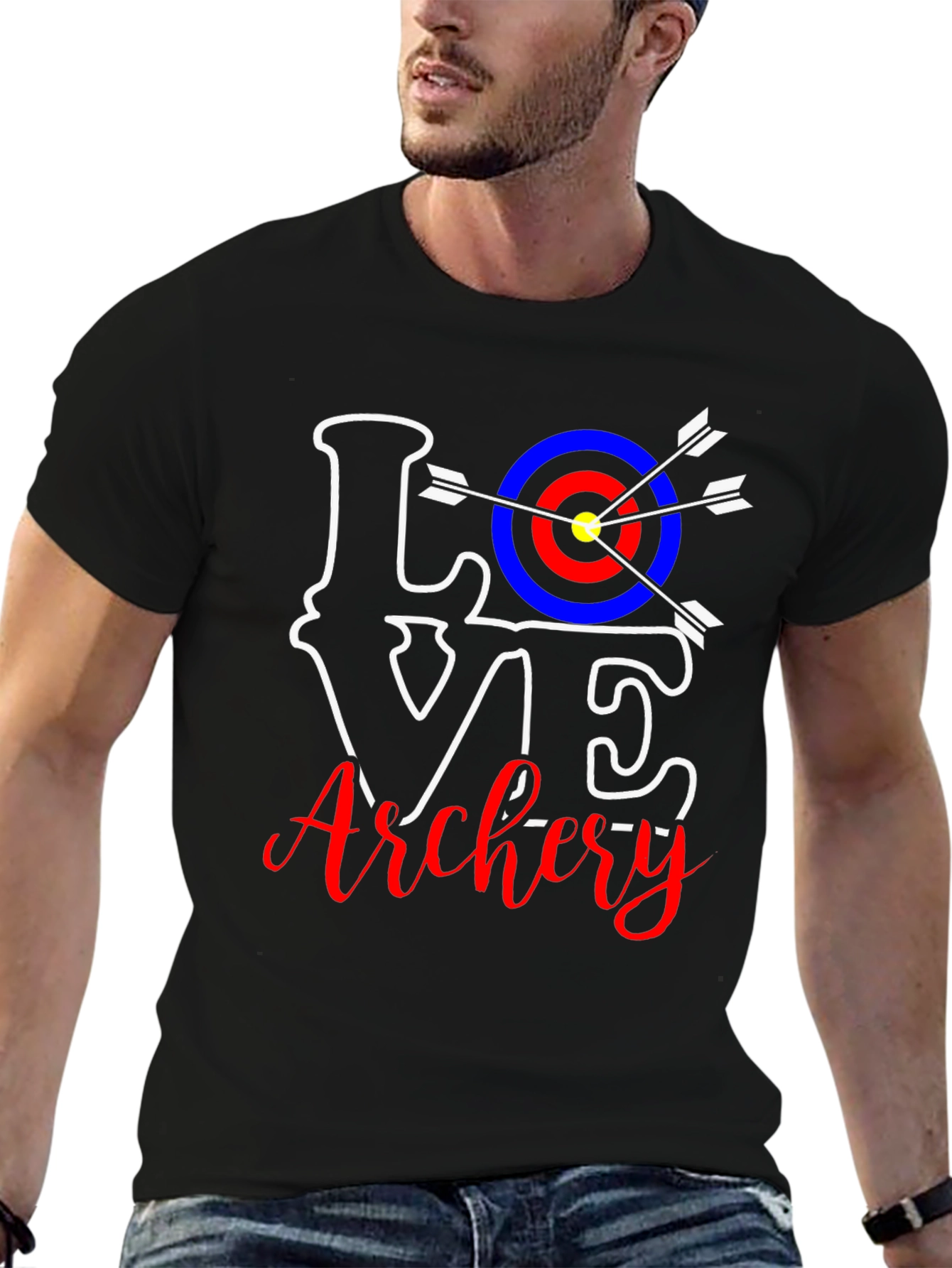 Love Archery T-Shirt - Black