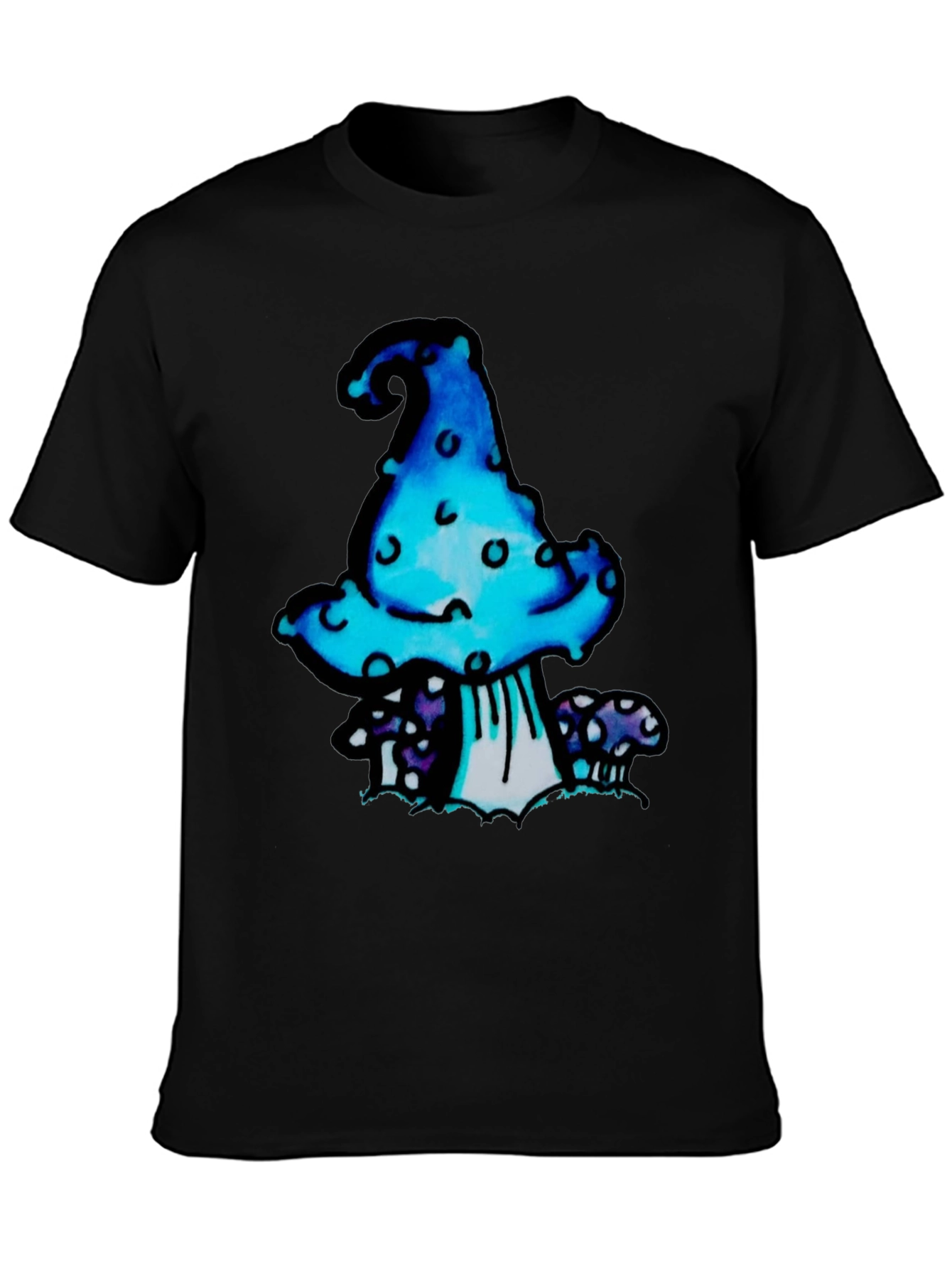 Funky Mushroom Graphic T-Shirt