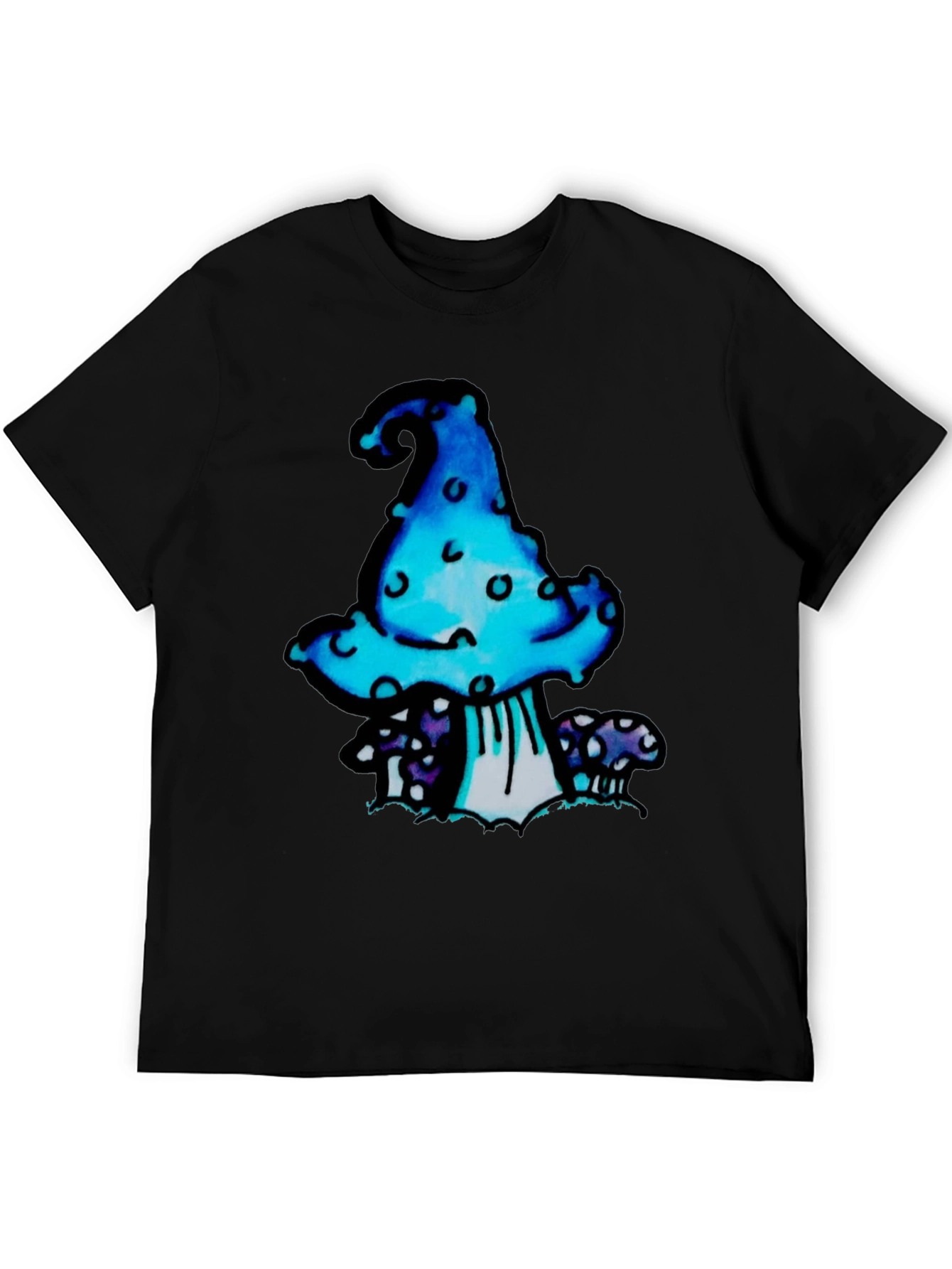 Funky Mushroom Graphic T-Shirt