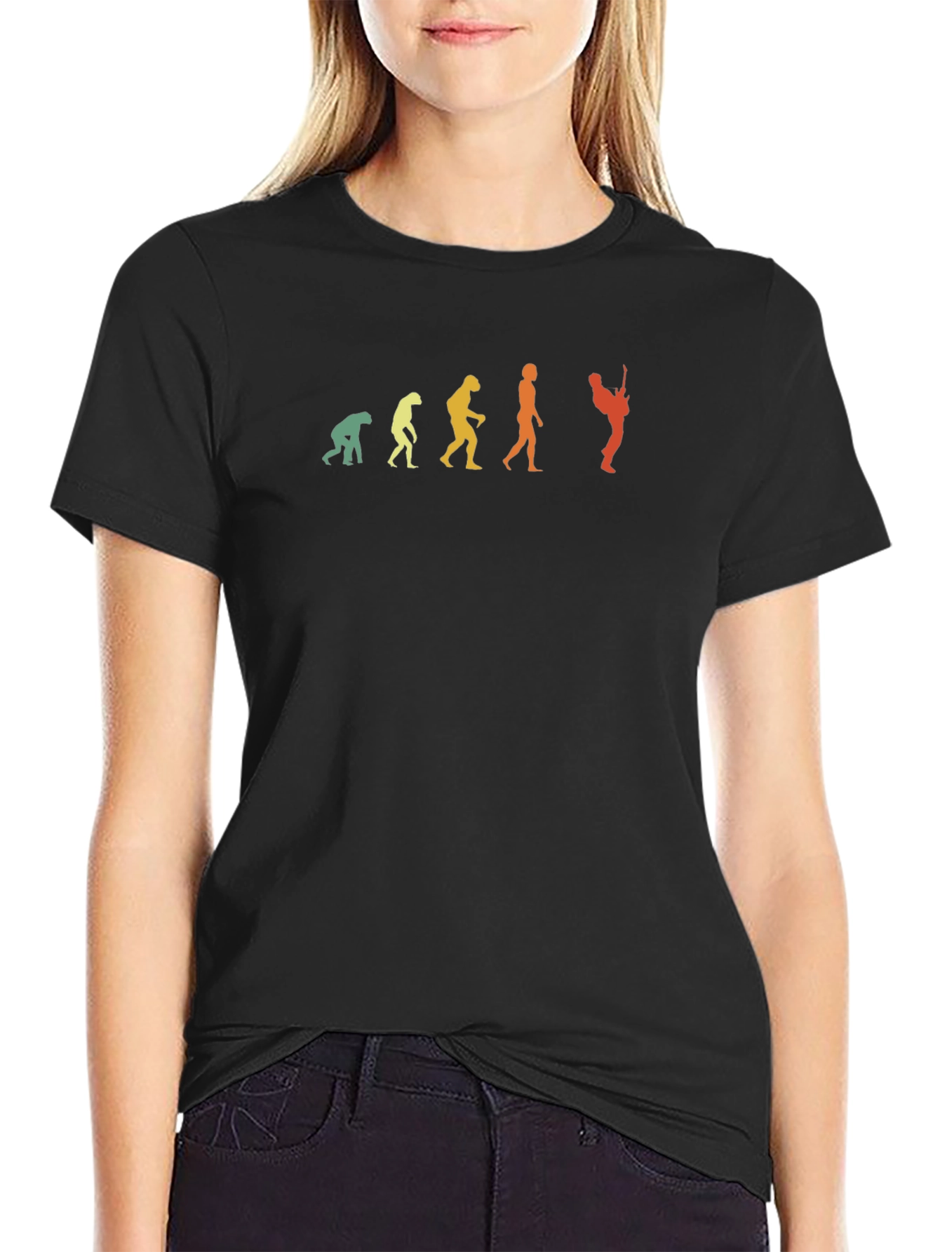 Evolution of Guitarist T-Shirt | Musician Tee