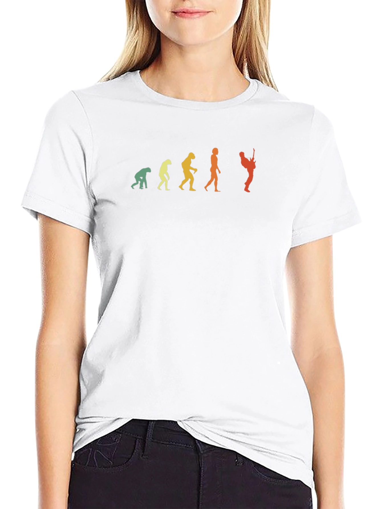 Evolution of Guitarist T-Shirt | Musician Tee