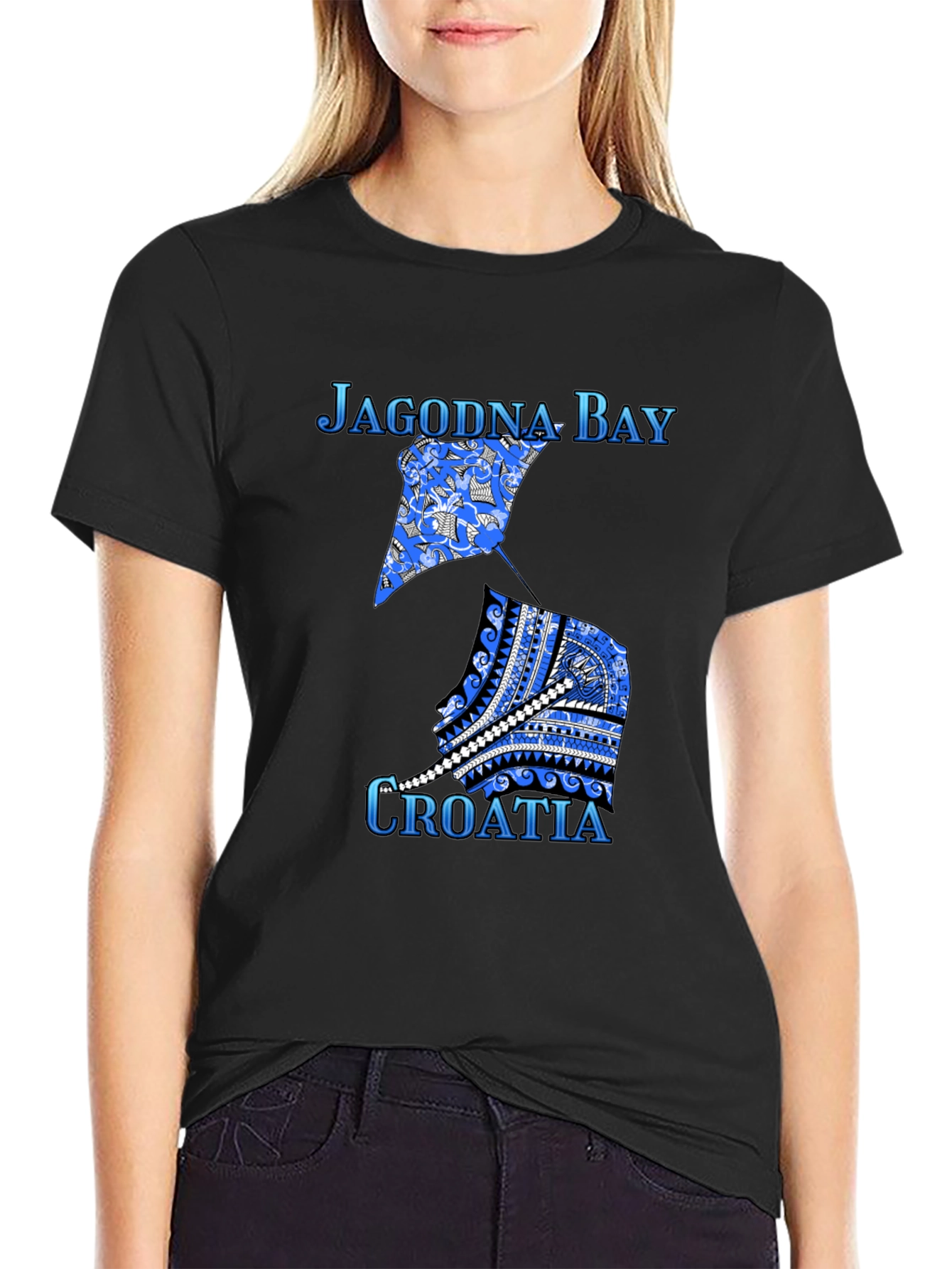 Jagodna Bay Croatia Graphic Tee