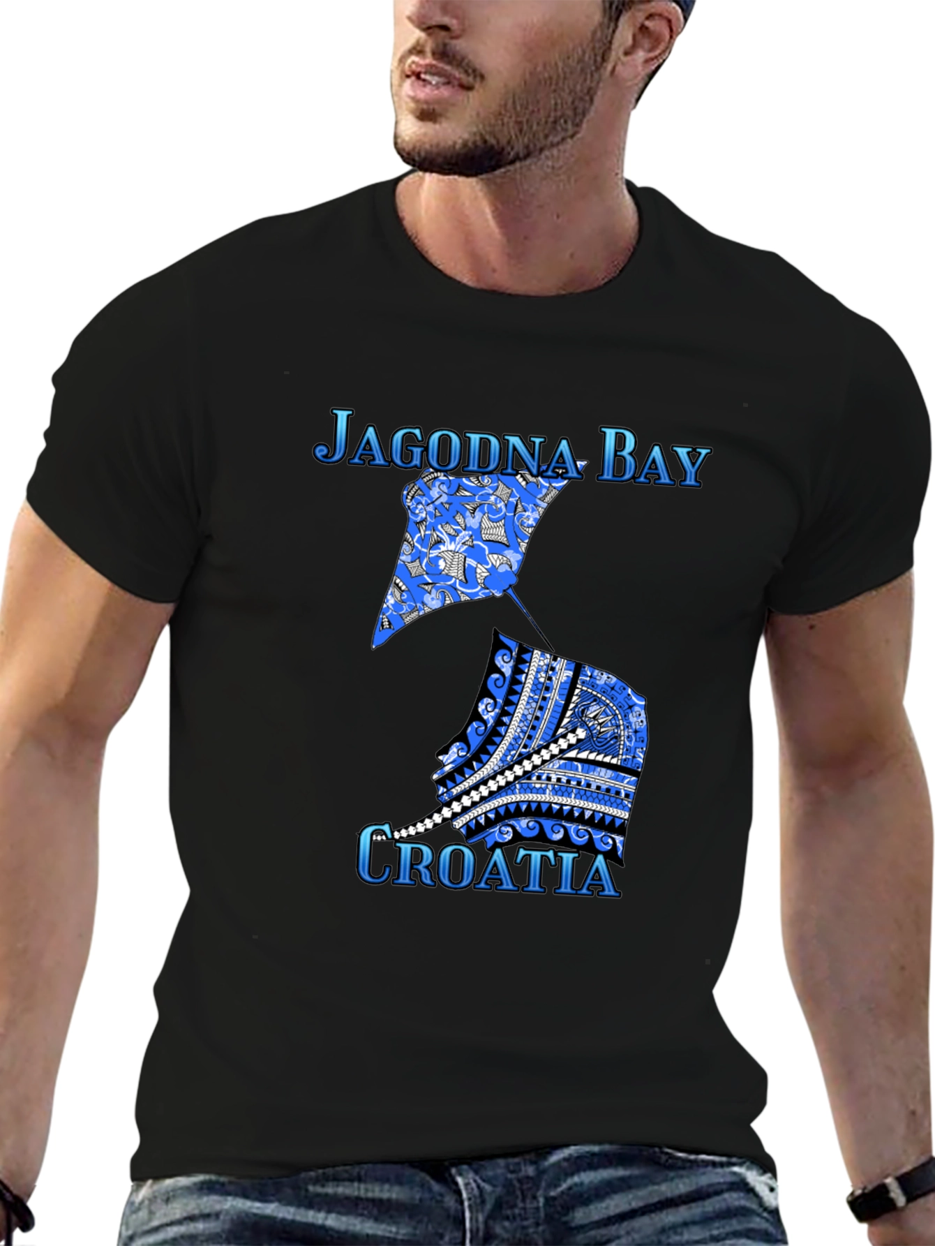 Jagodna Bay Croatia Graphic Tee