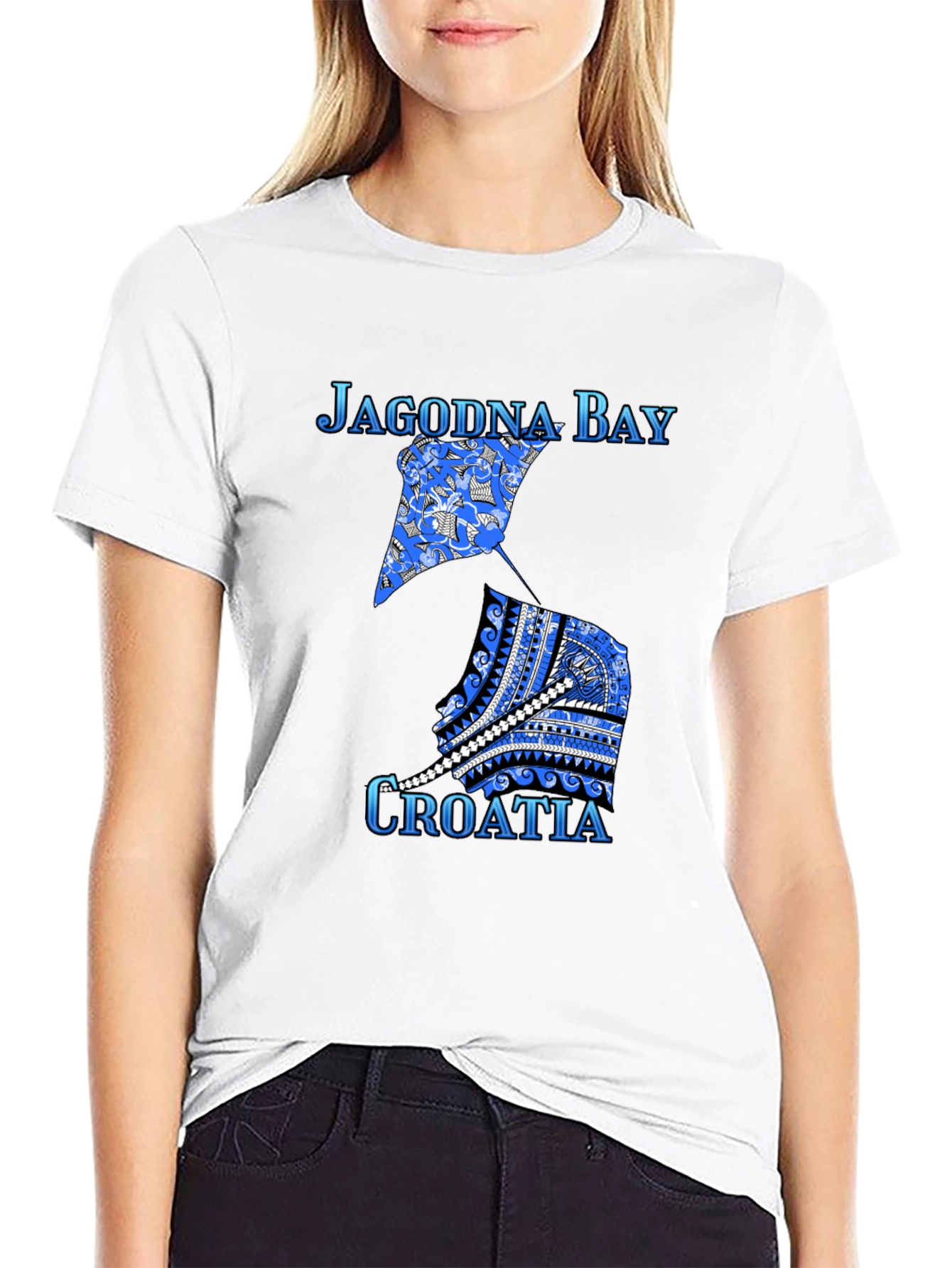 Jagodna Bay Croatia Graphic Tee