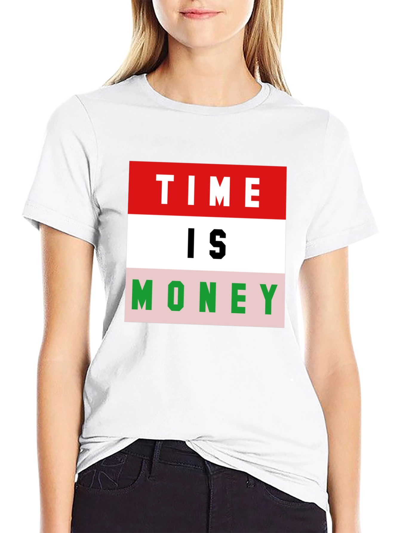 Time is Money Graphic Tee - Bold Statement T-Shirt