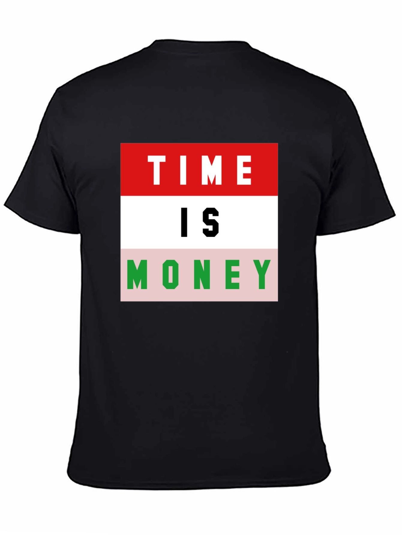 Time is Money Graphic Tee - Bold Statement T-Shirt