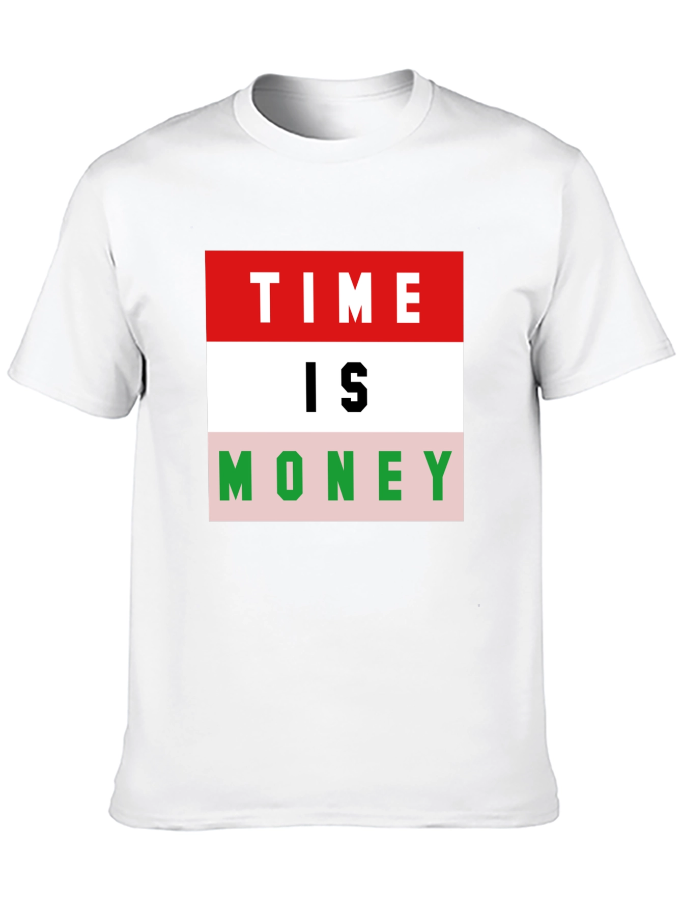 Time is Money Graphic Tee - Bold Statement T-Shirt
