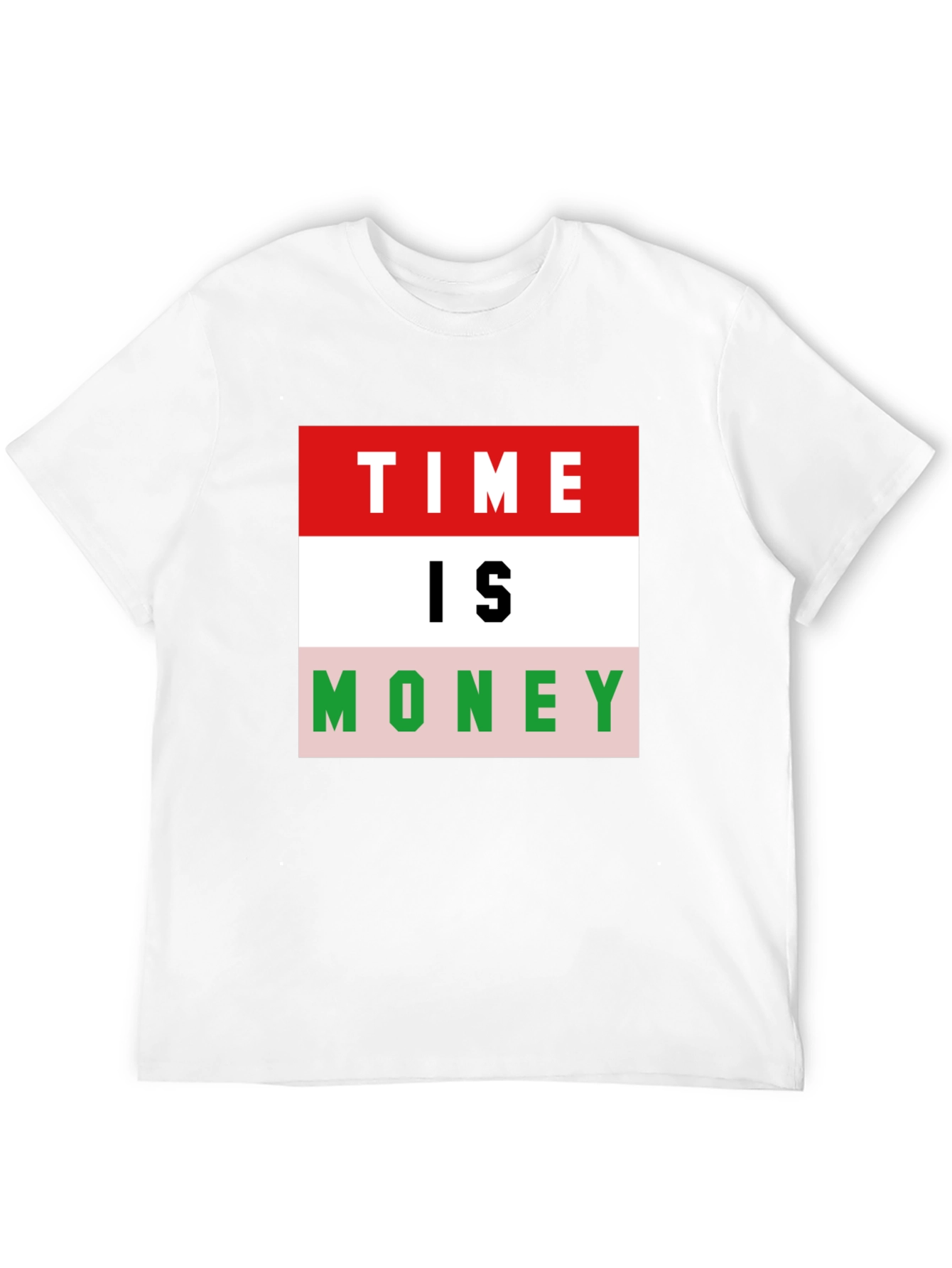 Time is Money Graphic Tee - Bold Statement T-Shirt