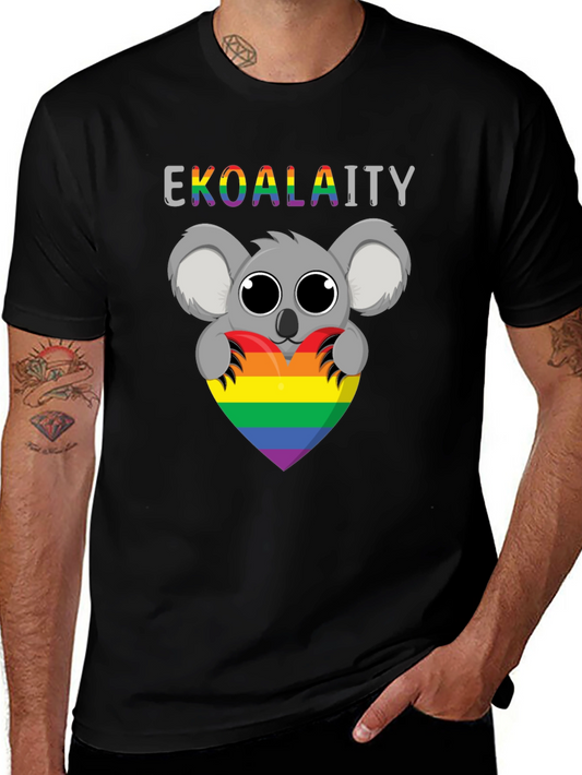 EKOALAITY Rainbow Heart Tee