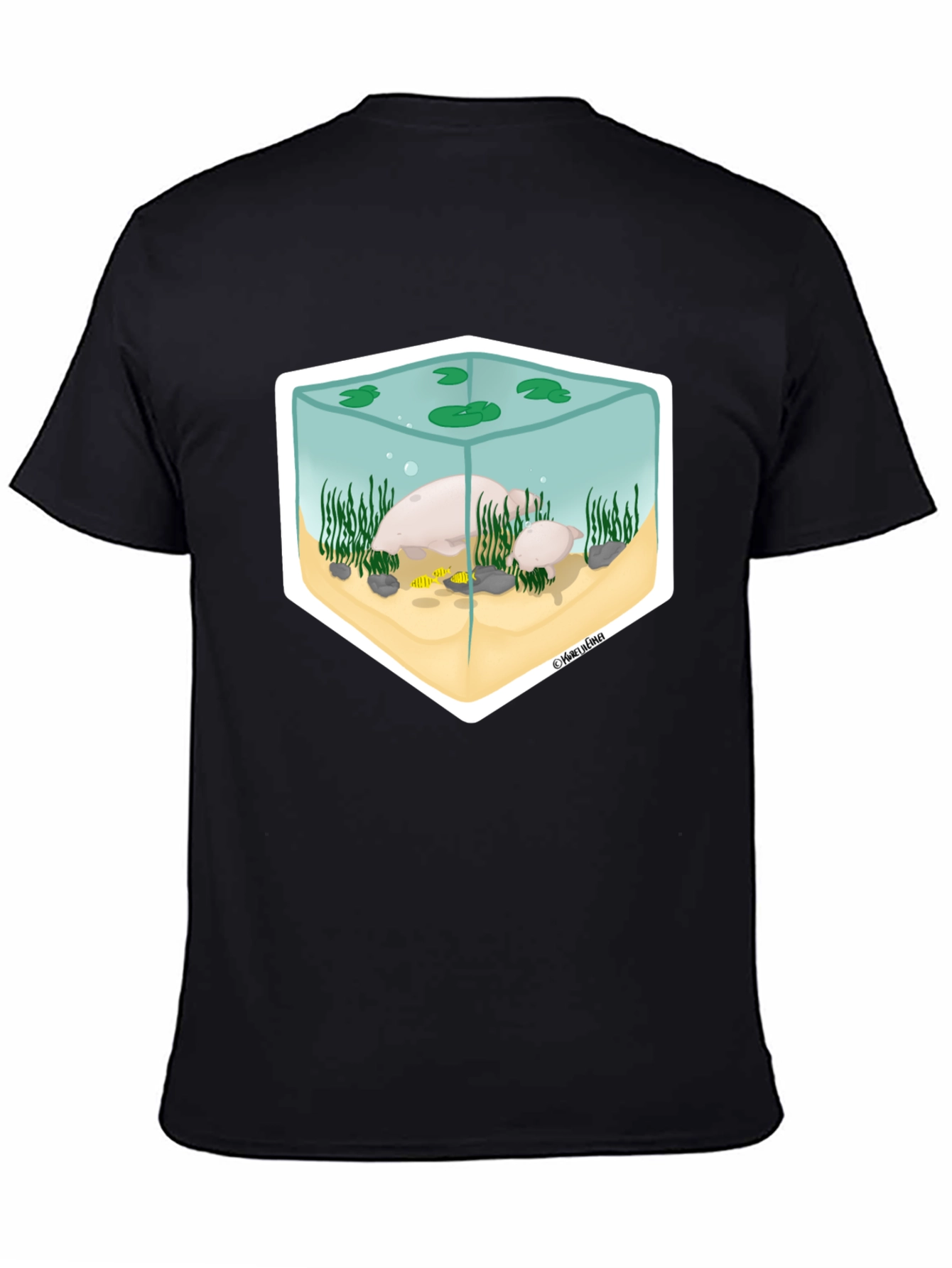 Aquarium Graphic Tee - Unique Design