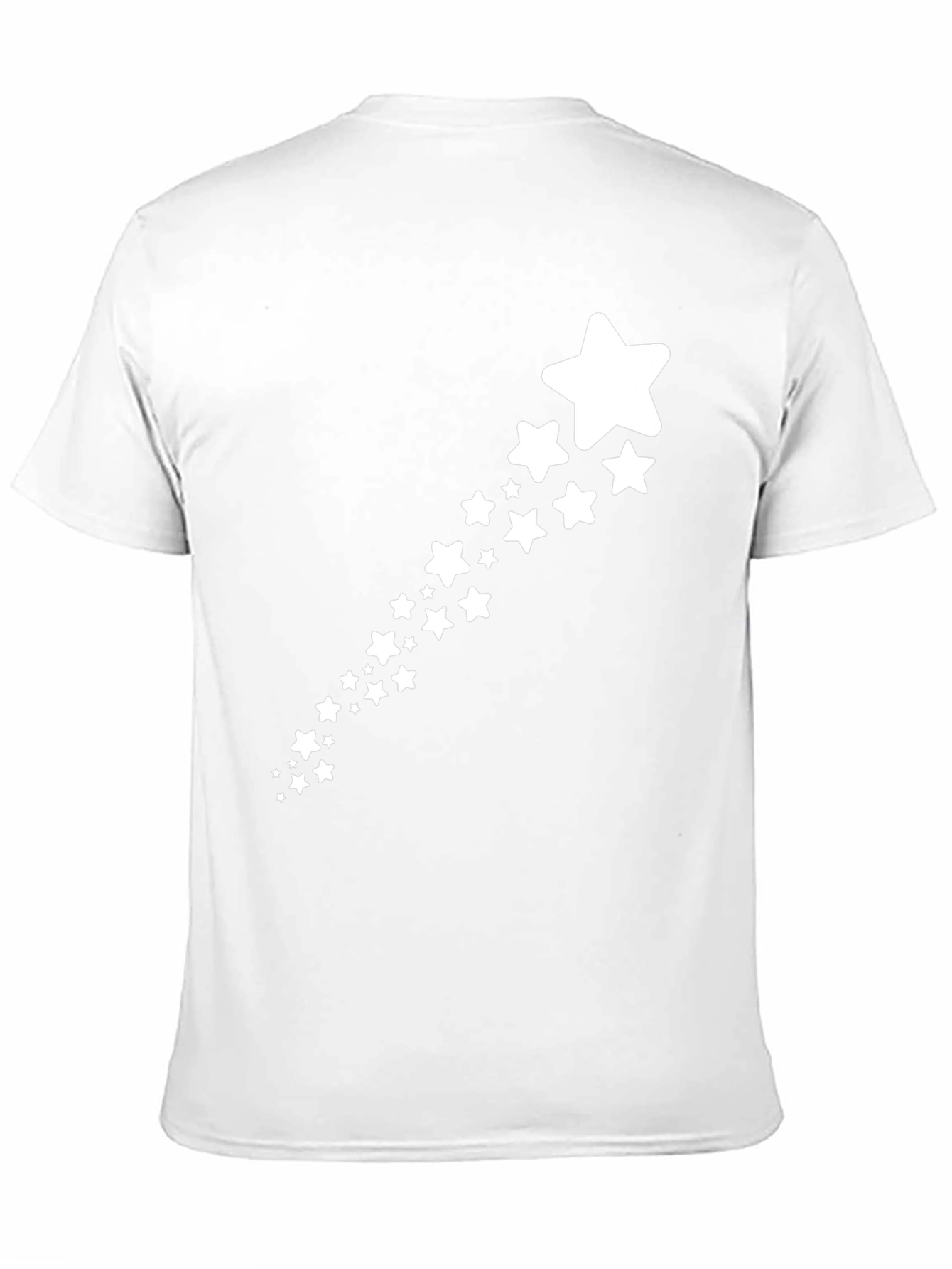Star Trail Black T-Shirt - Stylish Casual Wear