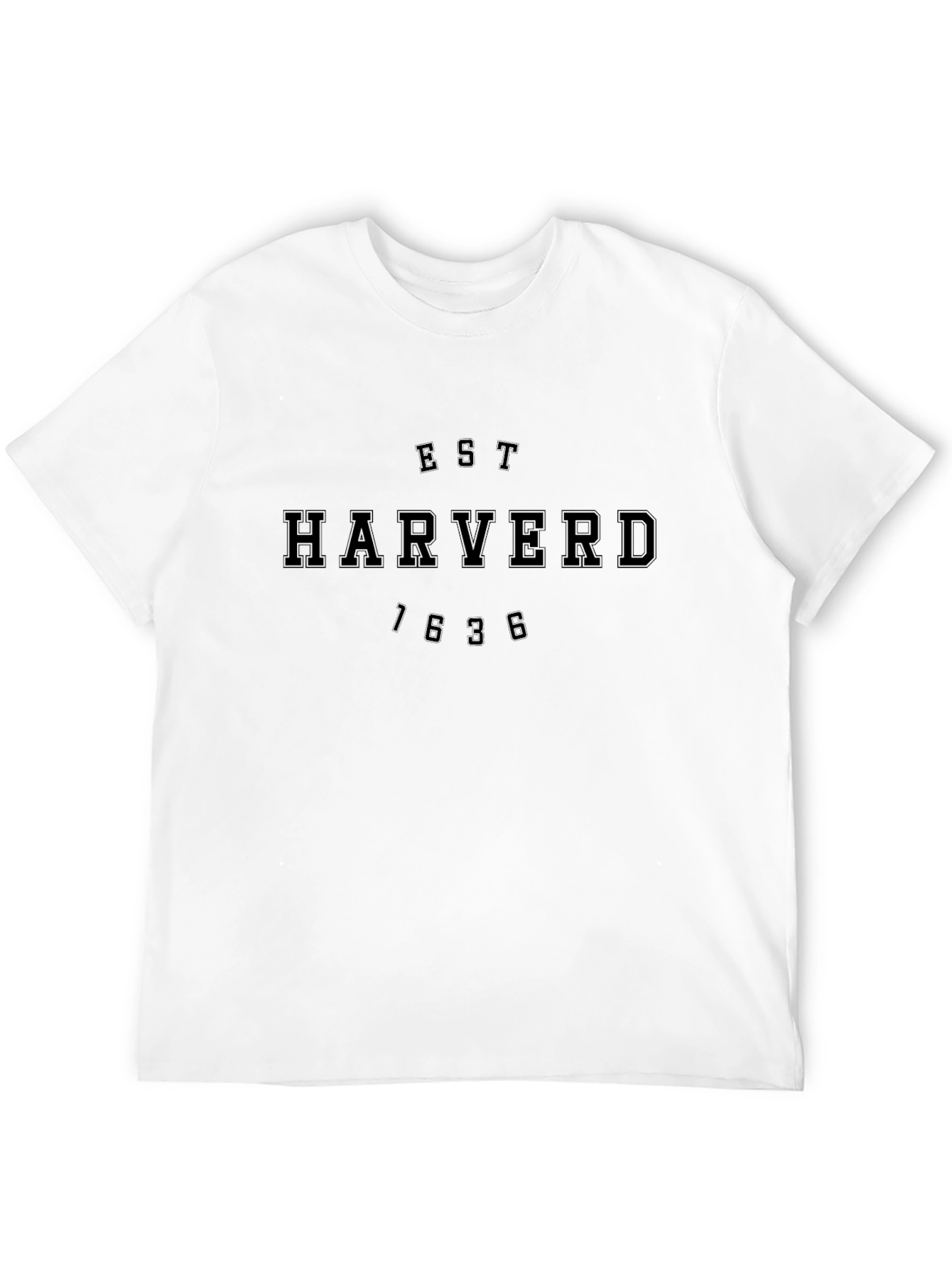 Harvard Est. 1636 Black T-Shirt