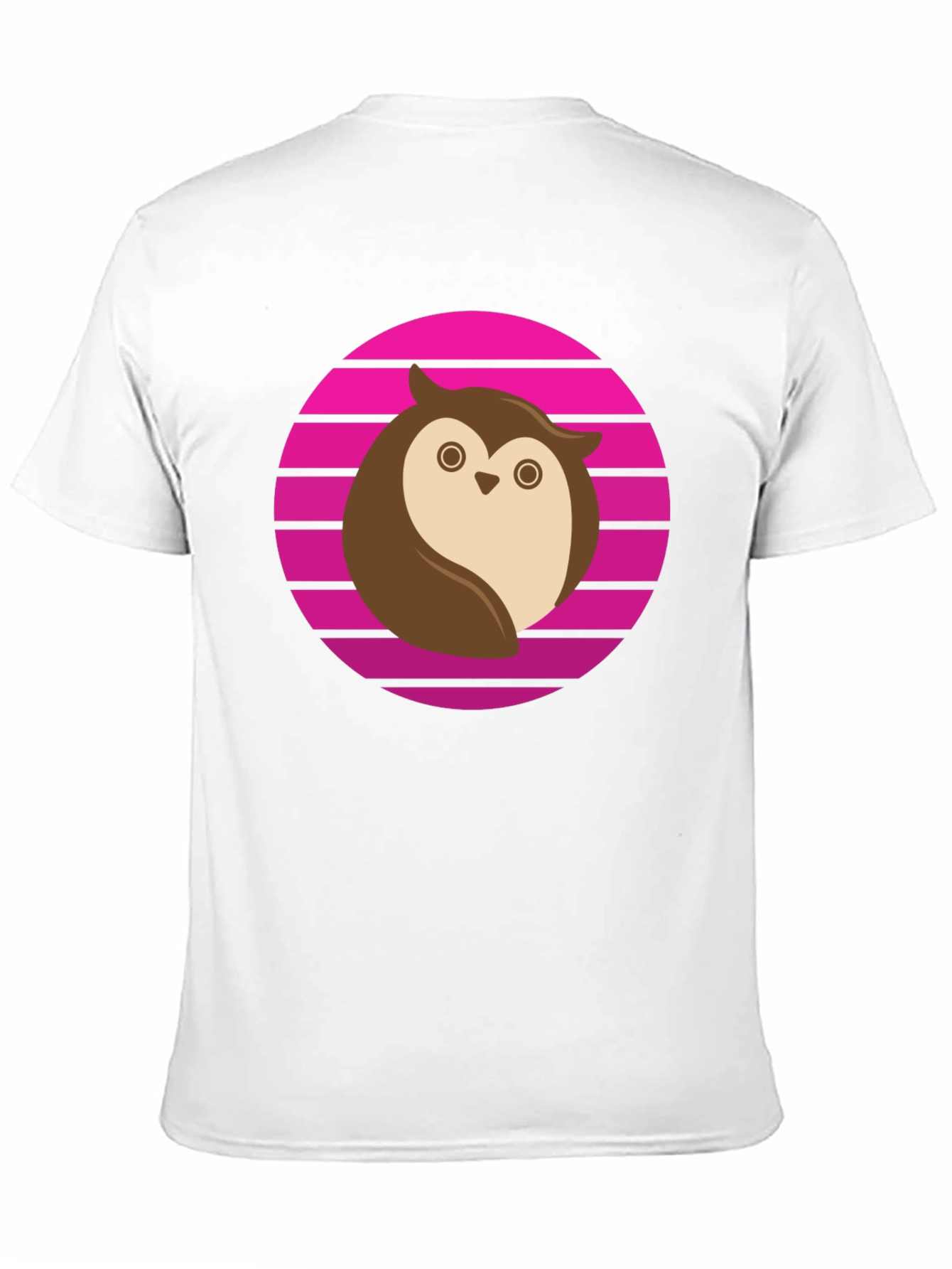 Owl Retro T-Shirt - Cool Graphic Tee