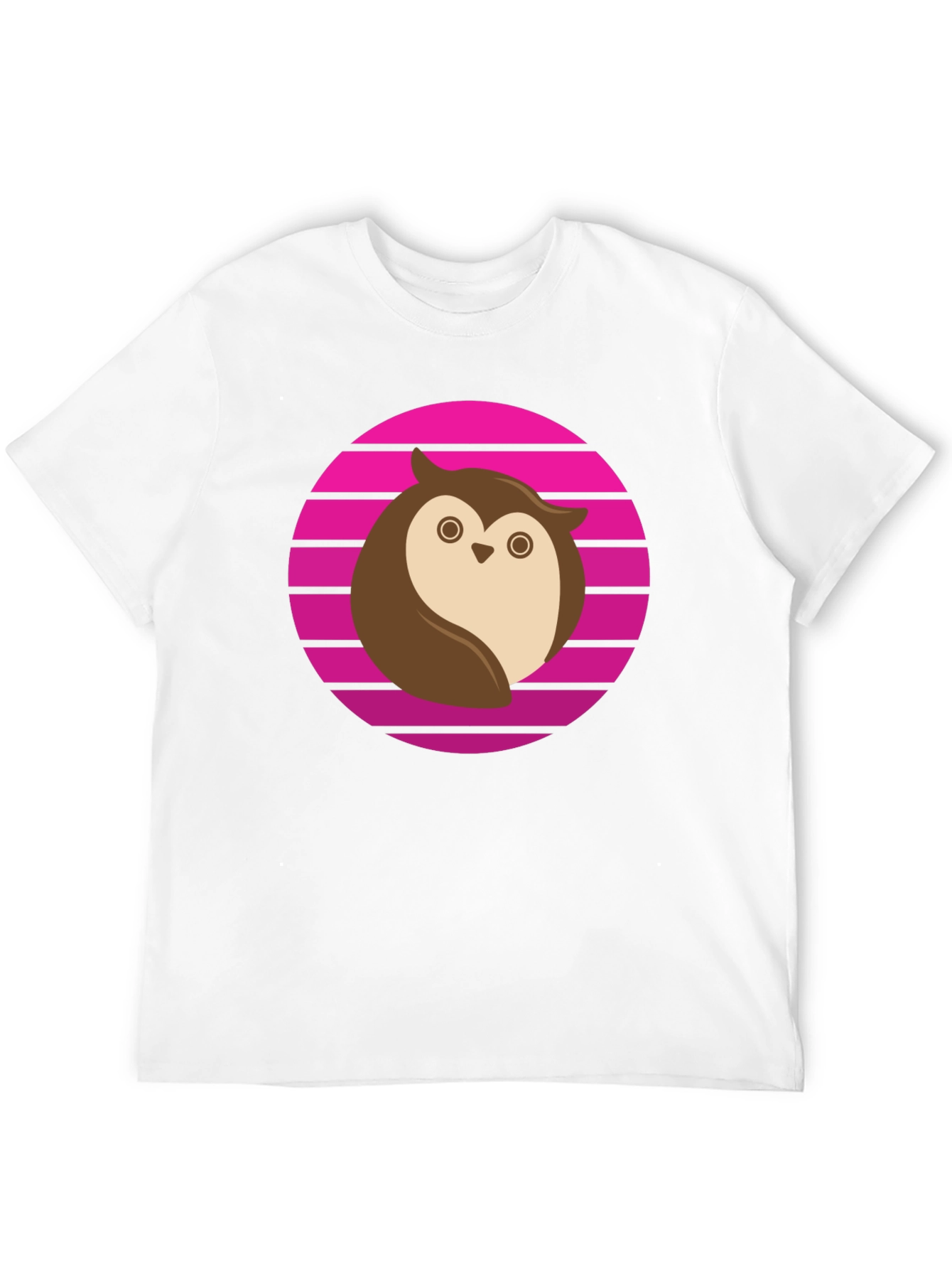 Owl Retro T-Shirt - Cool Graphic Tee