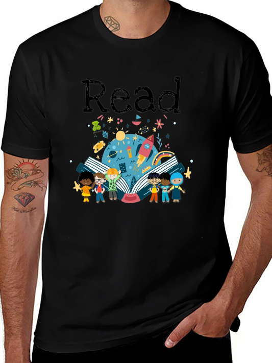 Read Graphic T-Shirt - Black