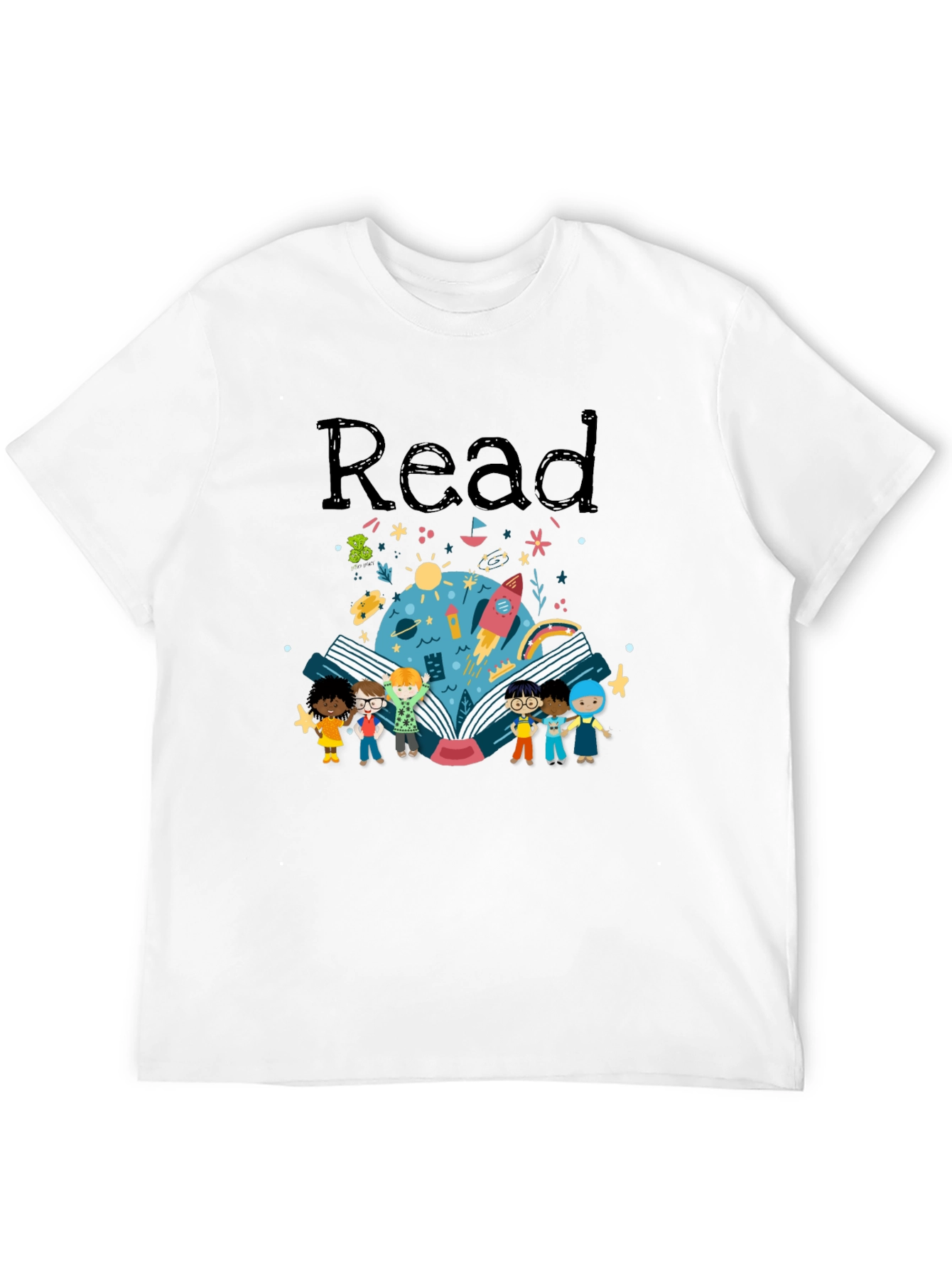 Read Graphic T-Shirt - Black