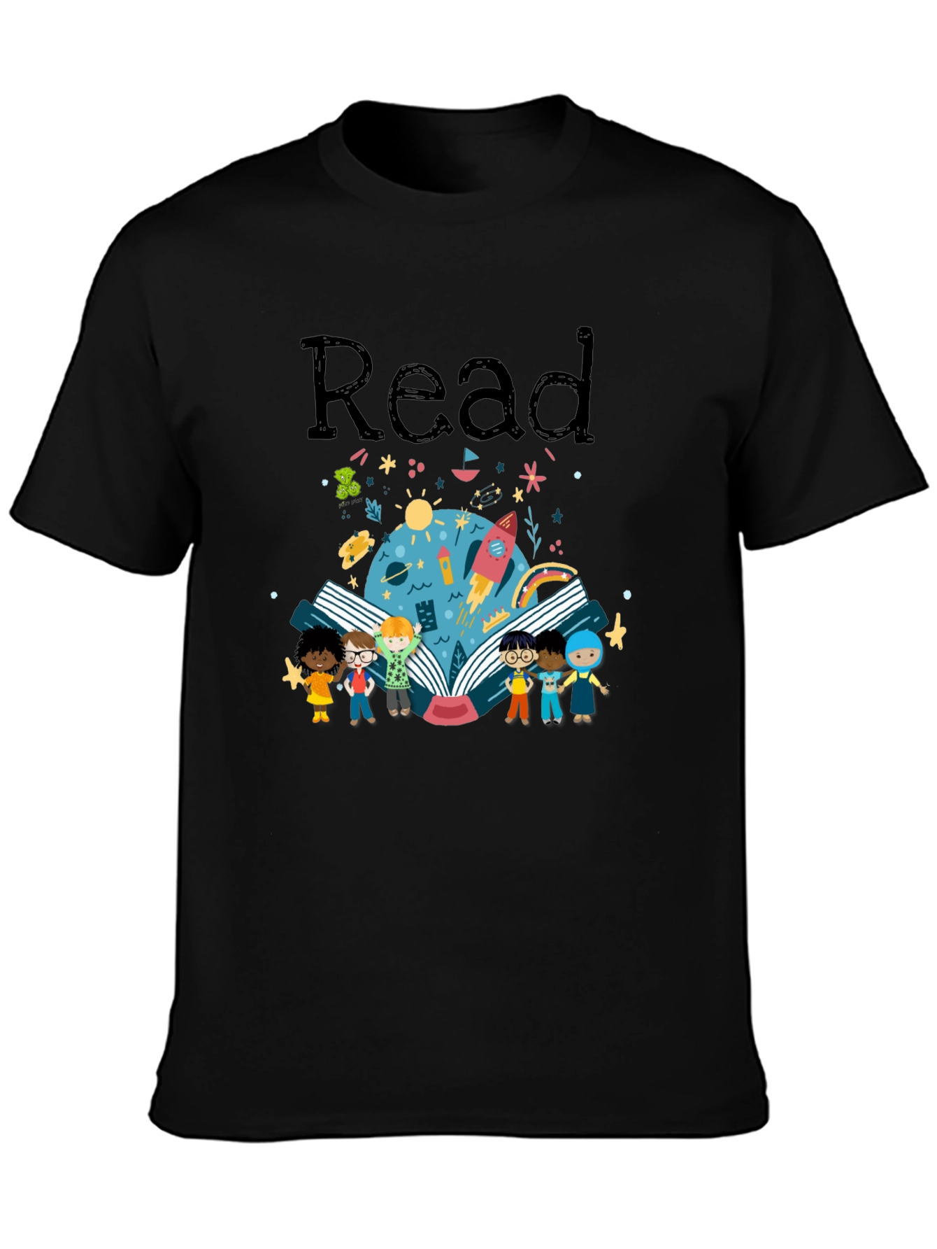 Read Graphic T-Shirt - Black