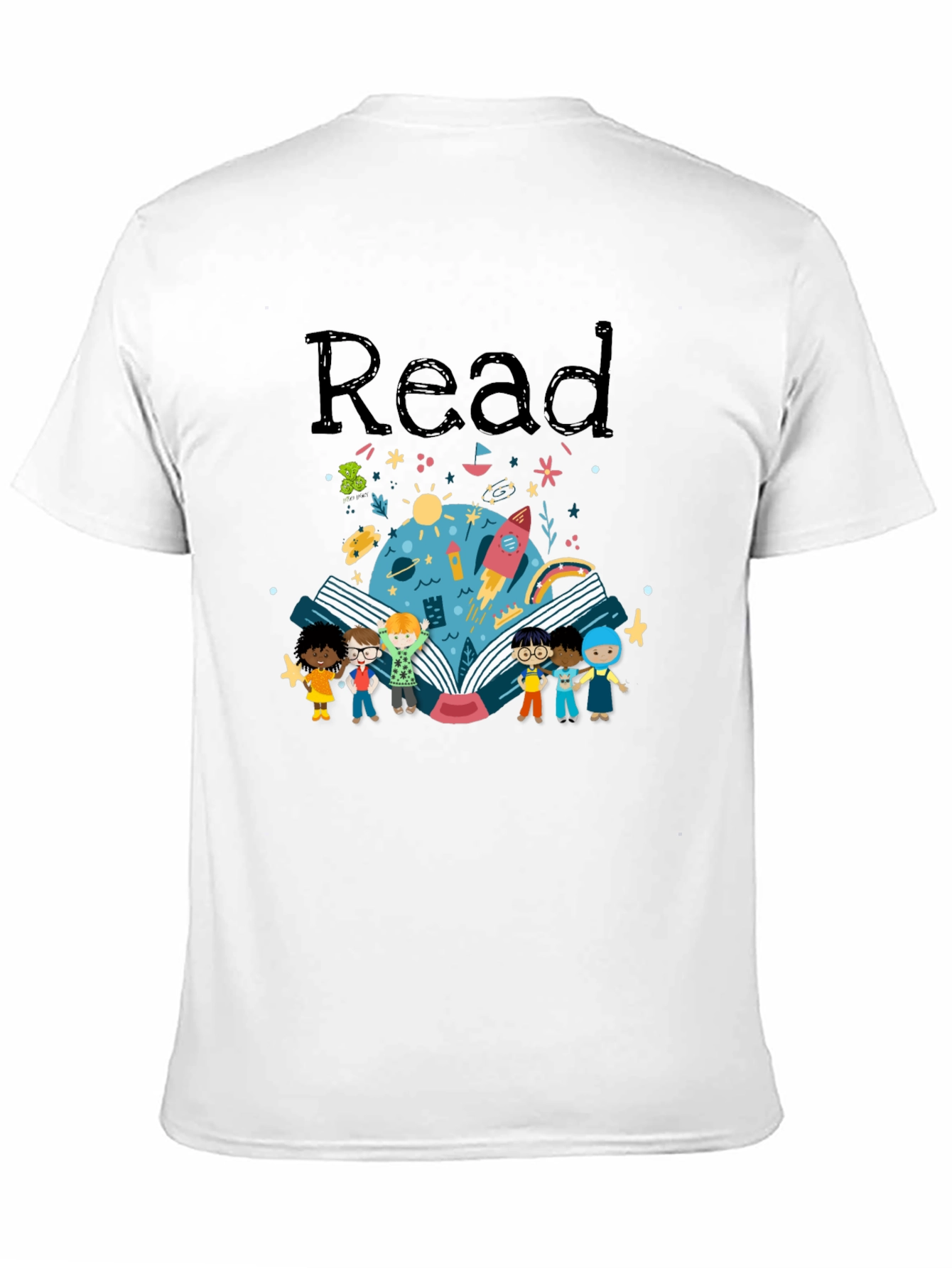 Read Graphic T-Shirt - Black