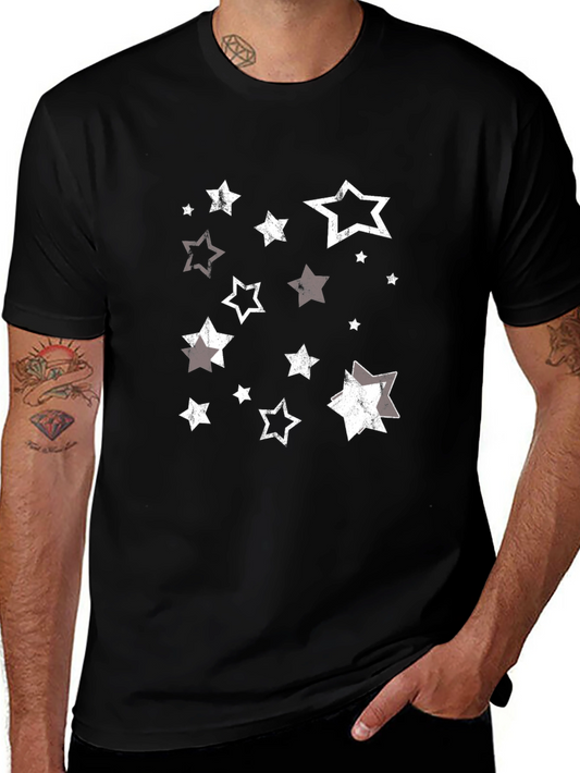 Starry Night Graphic Tee - Soft Cotton