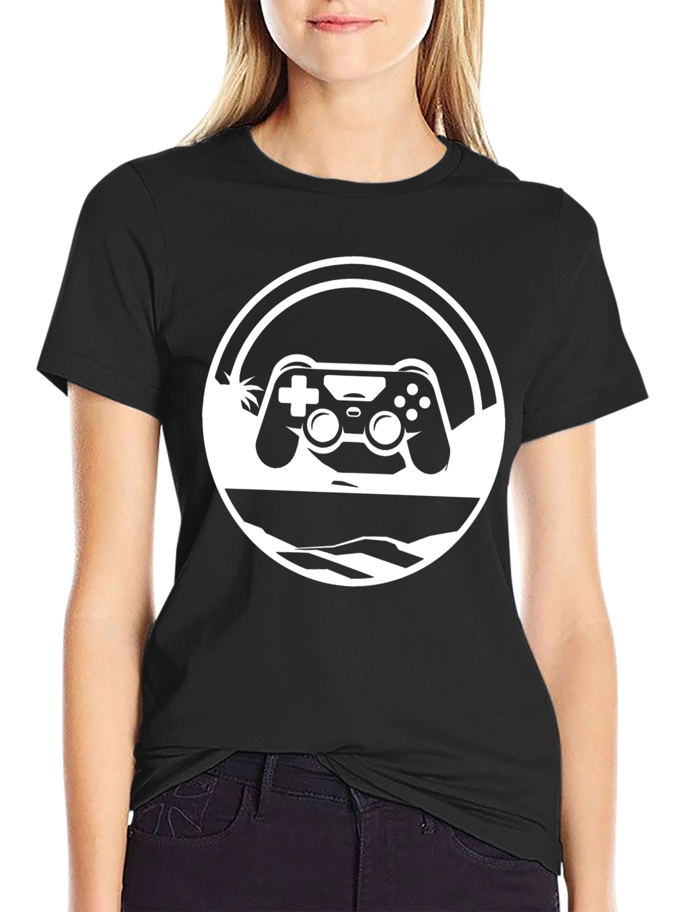 Gamers Paradise T-Shirt - Beach Game Controller