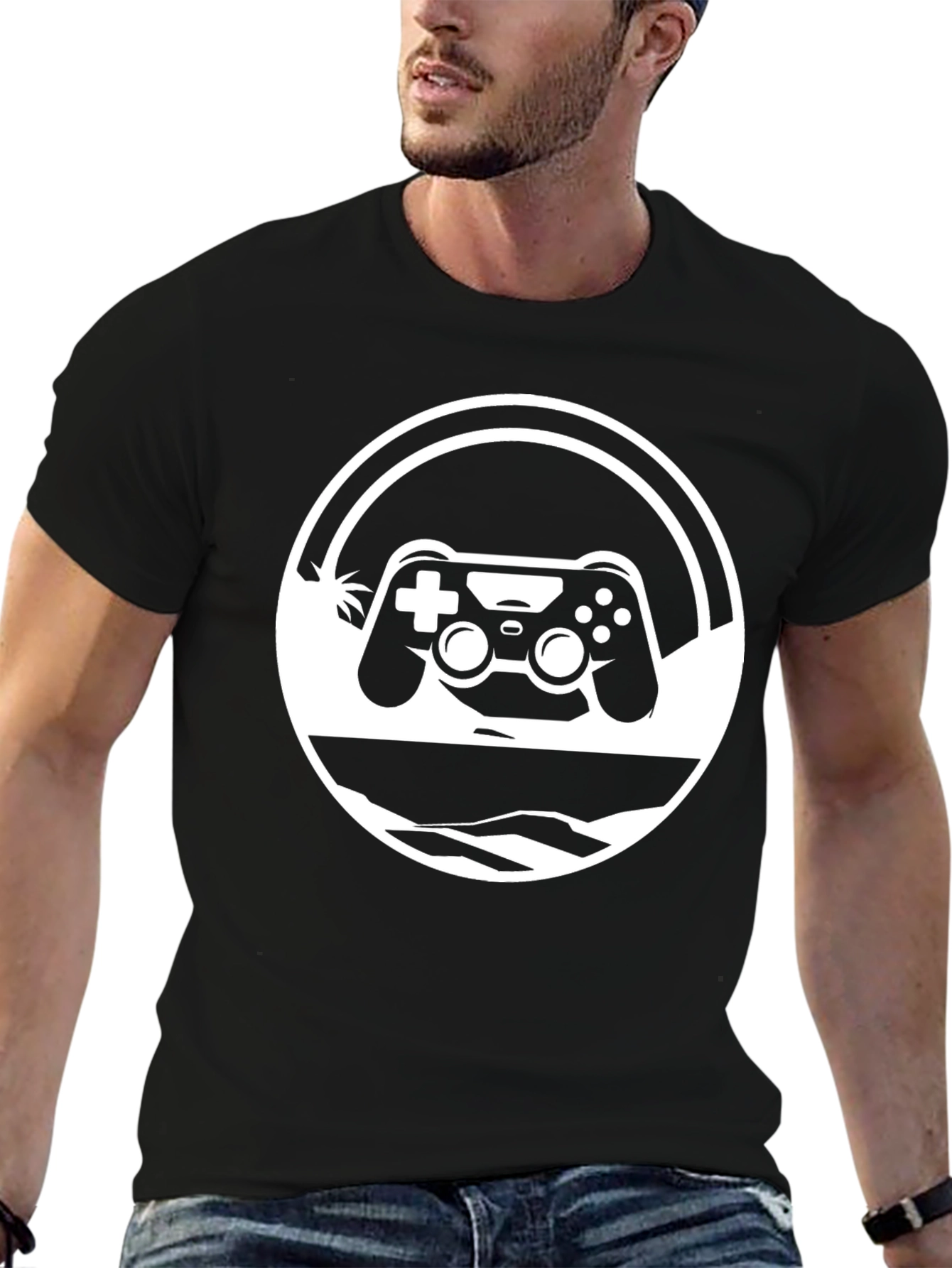 Gamers Paradise T-Shirt - Beach Game Controller
