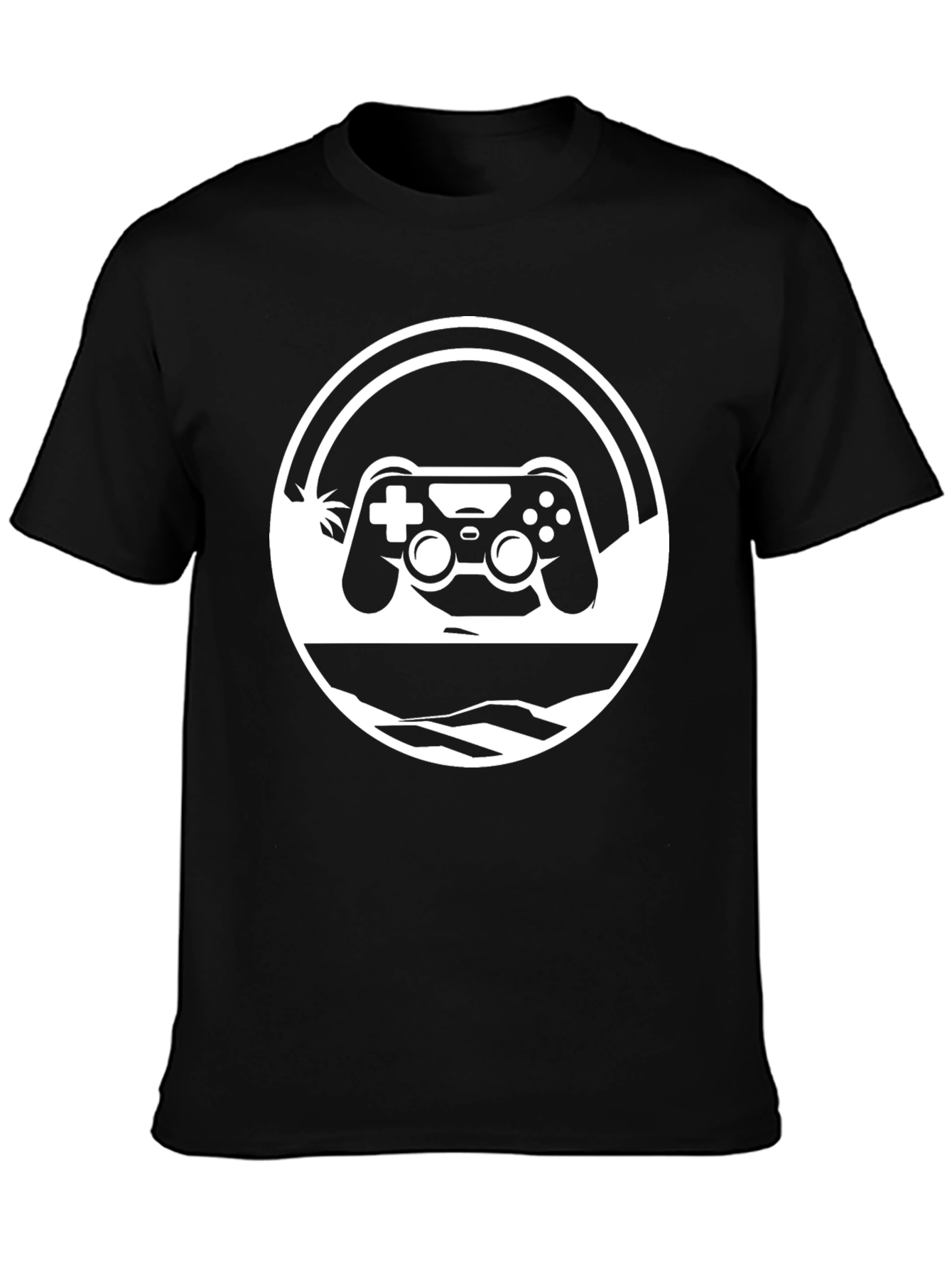 Gamers Paradise T-Shirt - Beach Game Controller
