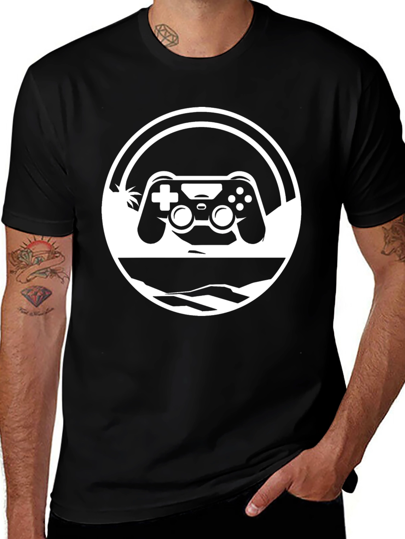 Gamers Paradise T-Shirt - Beach Game Controller
